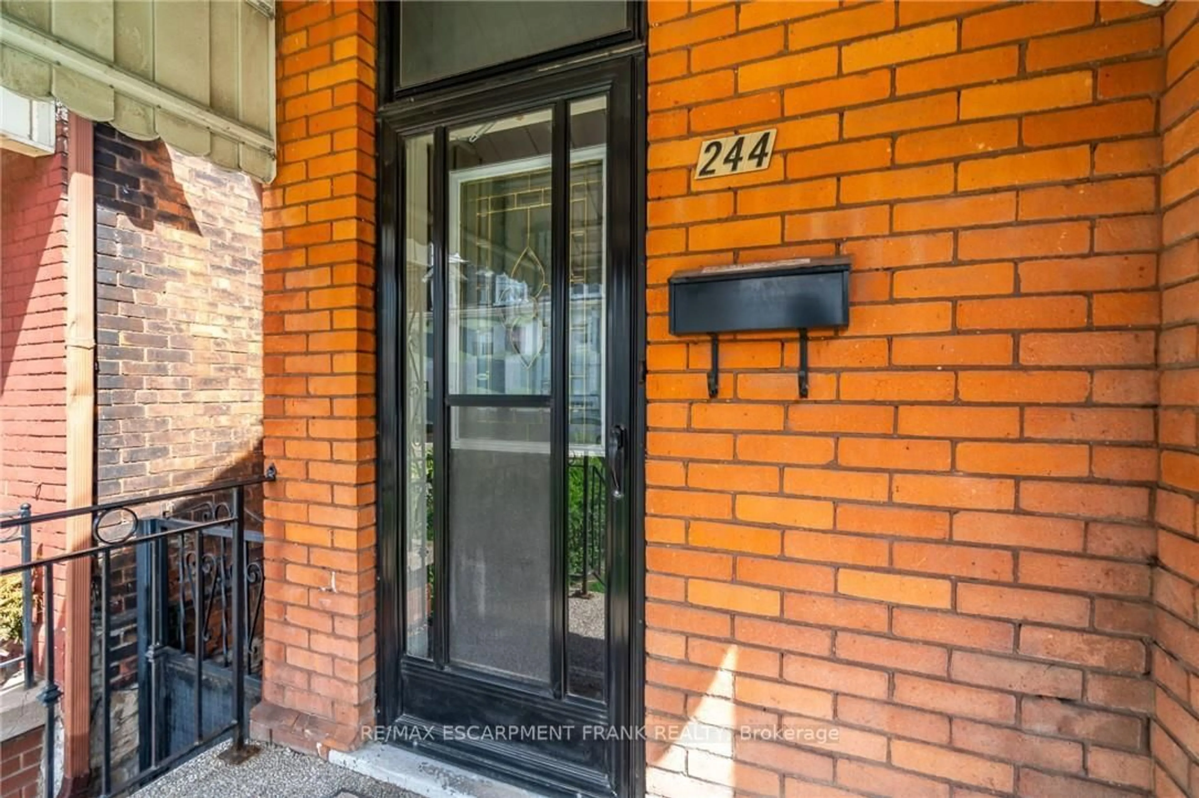Indoor entryway for 244 Hughson St, Hamilton Ontario L8L 4M3