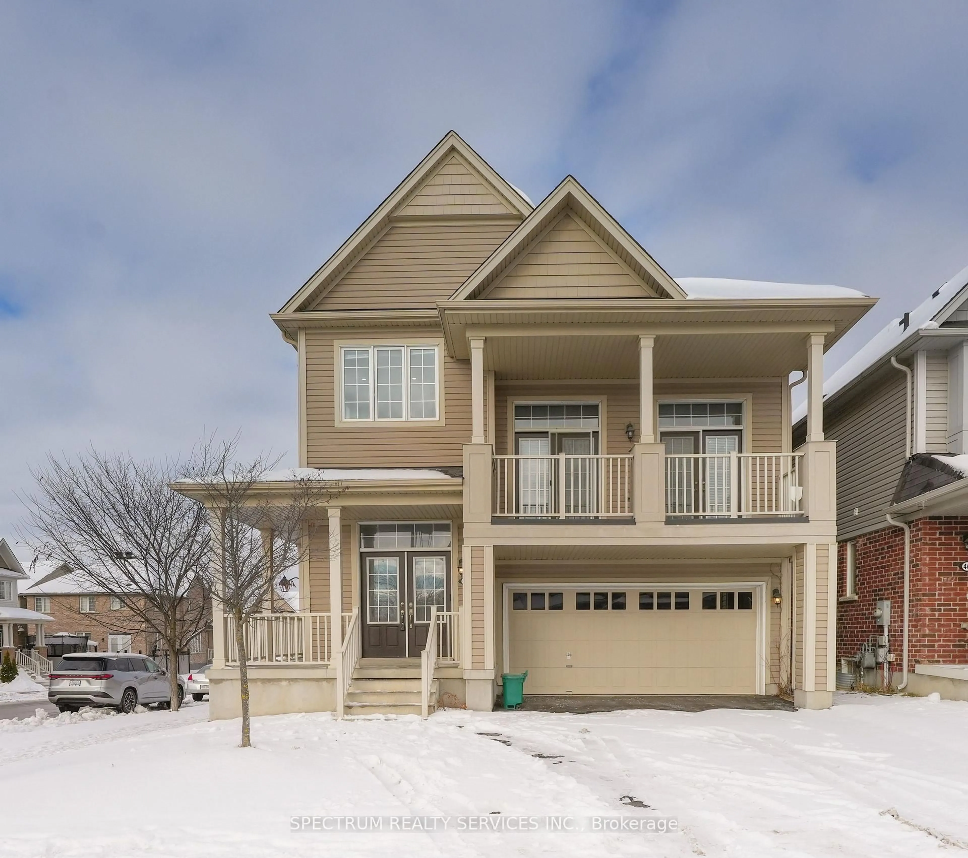 Home with brick exterior material, street for 42 Pollard St, Brantford Ontario N3T 5L5