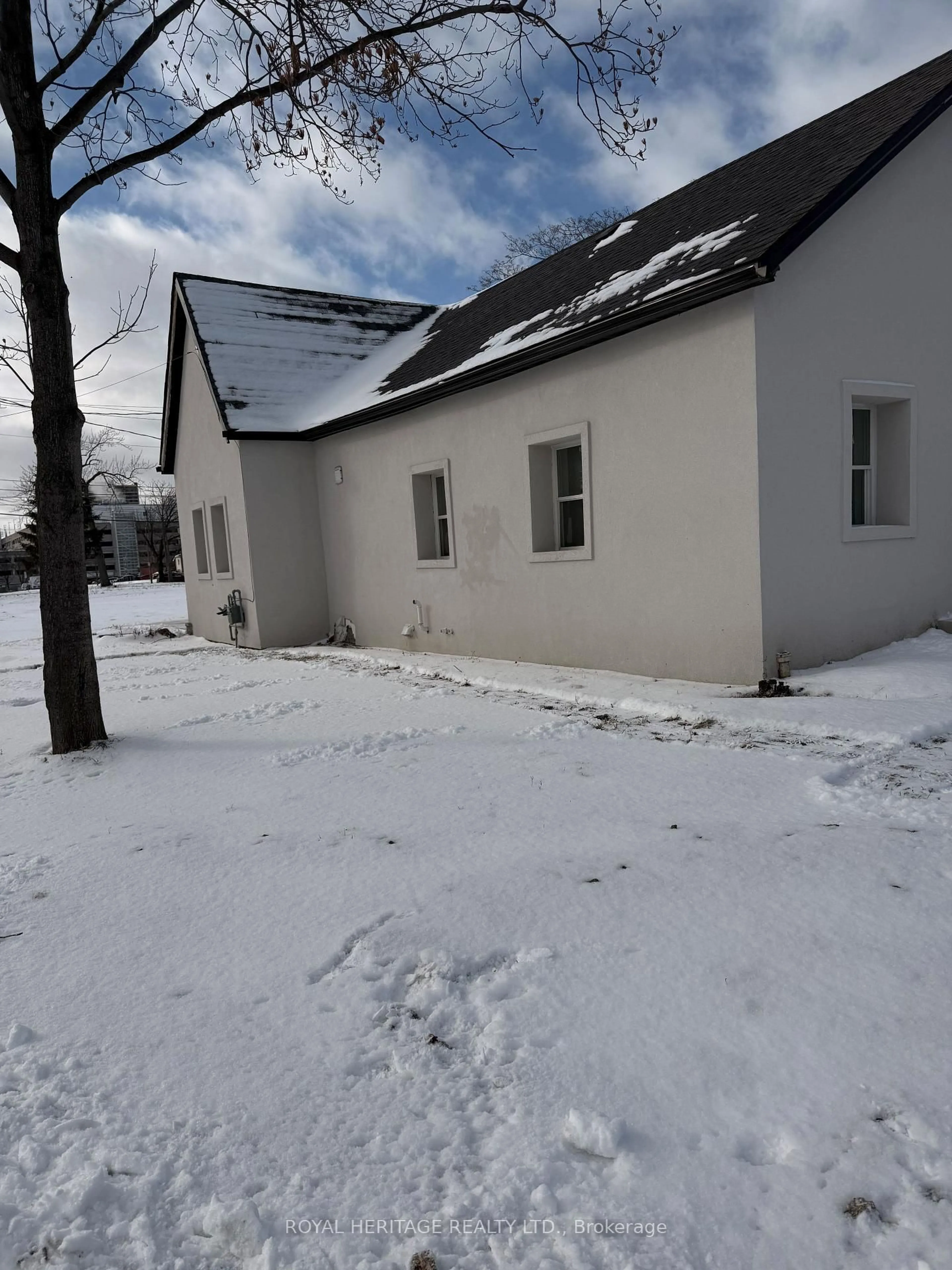 A pic from outside/outdoor area/front of a property/back of a property/a pic from drone, building for 293 Louis Ave, Windsor Ontario N9A 1W1