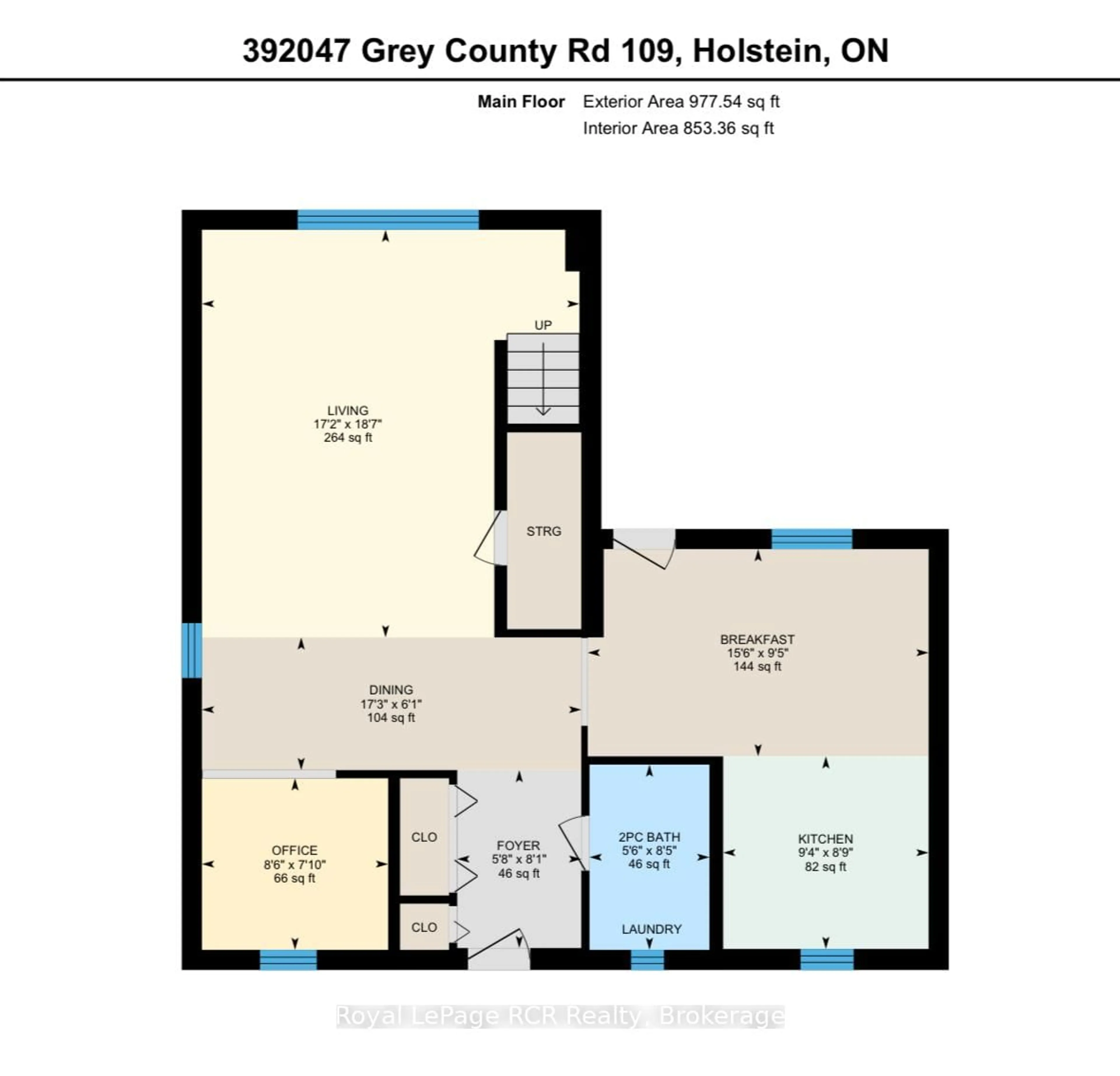 Floor plan for 392047 Grey Rd 109 Rd, Southgate Ontario N0G 2A0