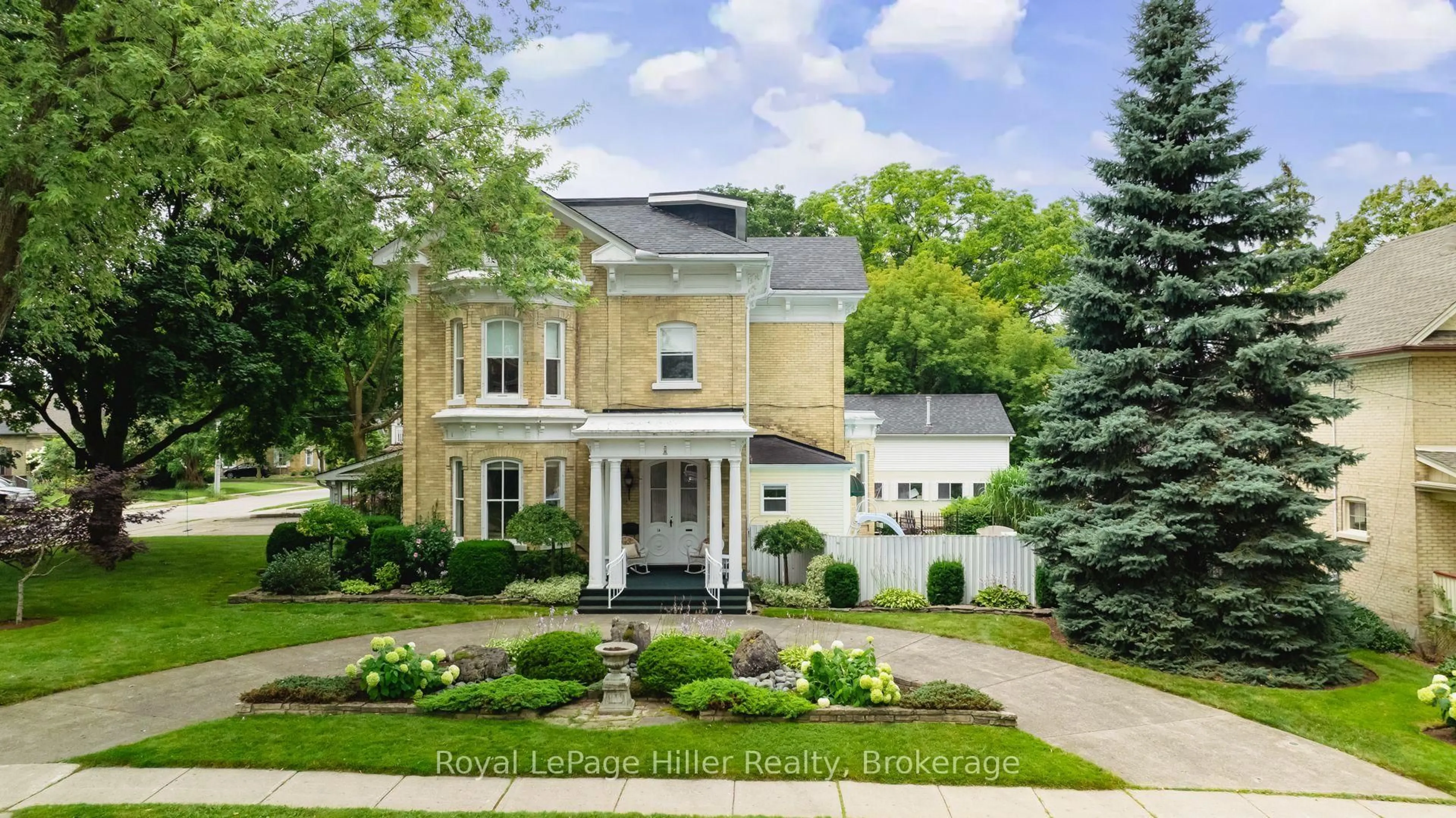 Home with brick exterior material, street for 14 Nile St, Stratford Ontario N5A 4B8