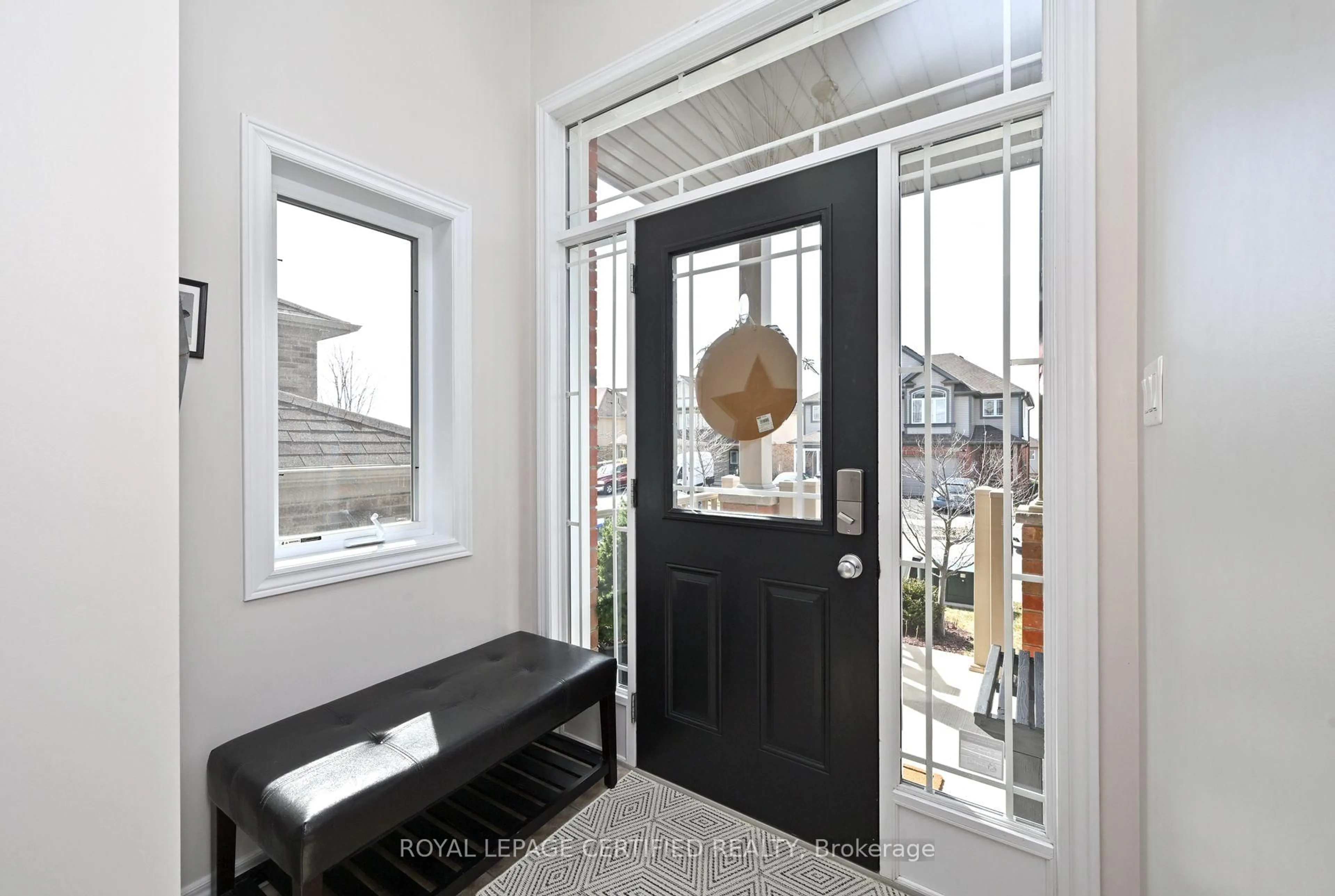 Indoor entryway for 102 Oakes Cres, Guelph Ontario N1E 0J5