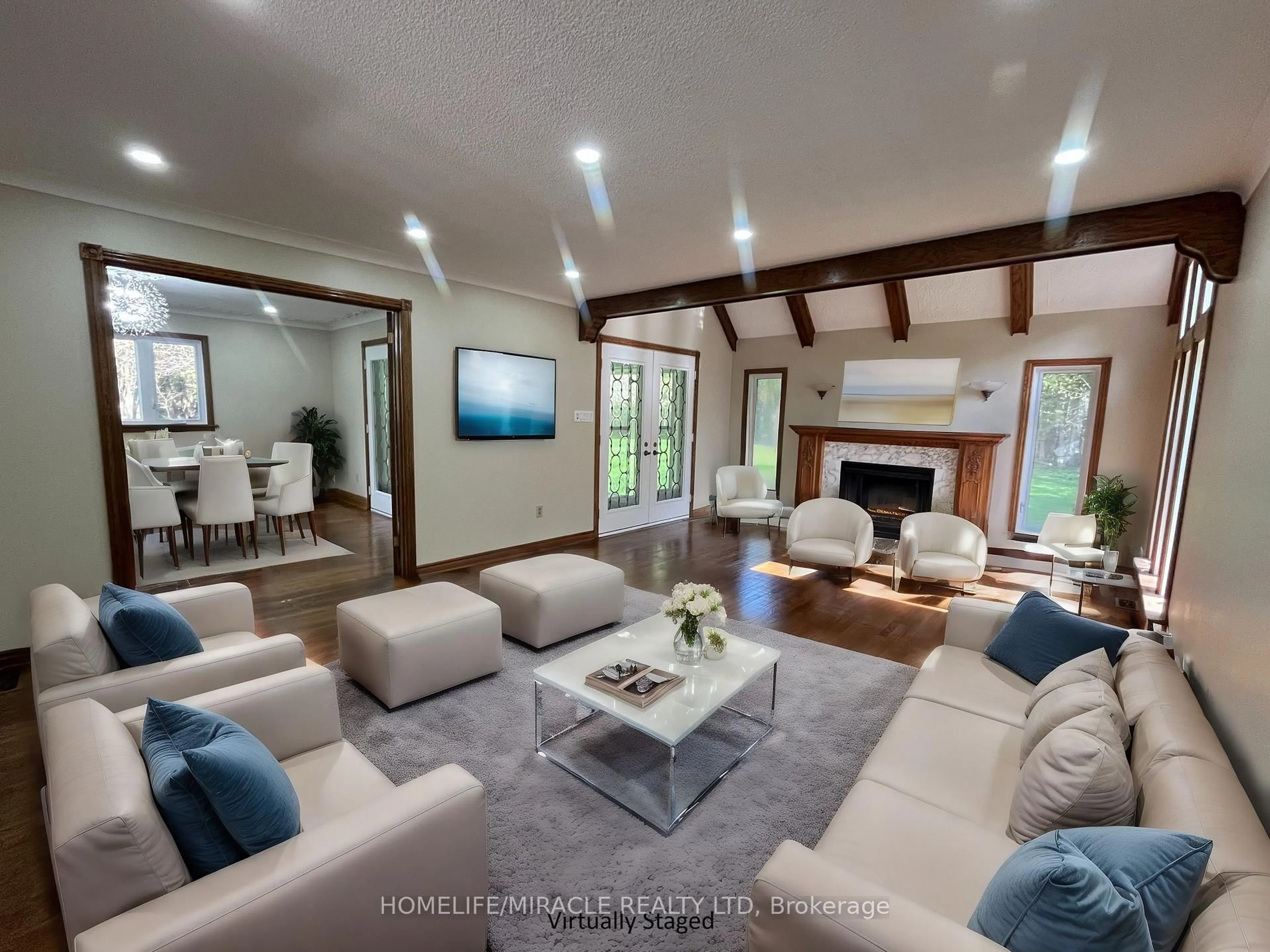 Living room with furniture, unknown for 1929 8th Line Rd, Metcalfe Ontario K0A 2P0