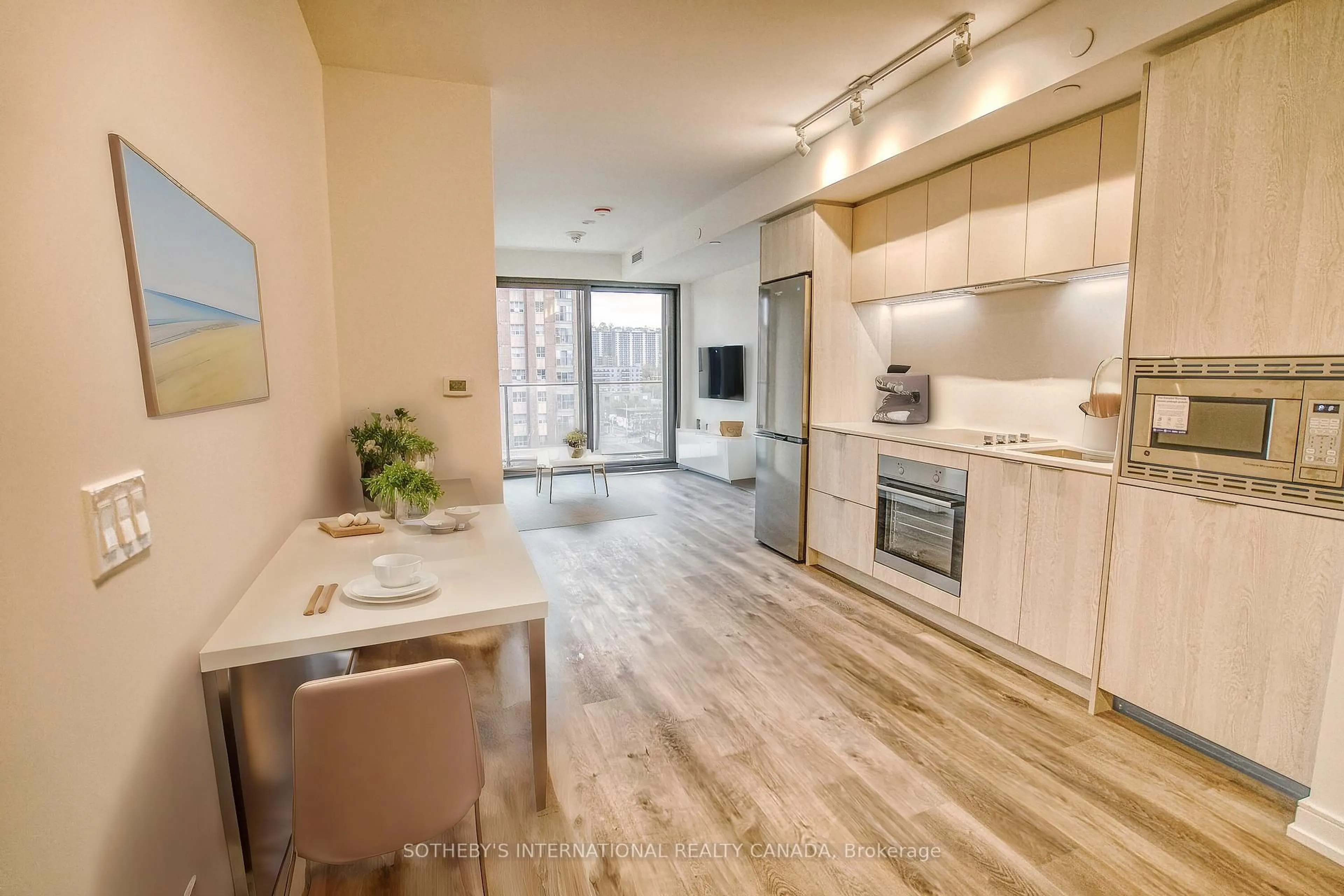 Open concept kitchen, unknown for 1 Jarvis St #805, Hamilton Ontario L8R 3J2