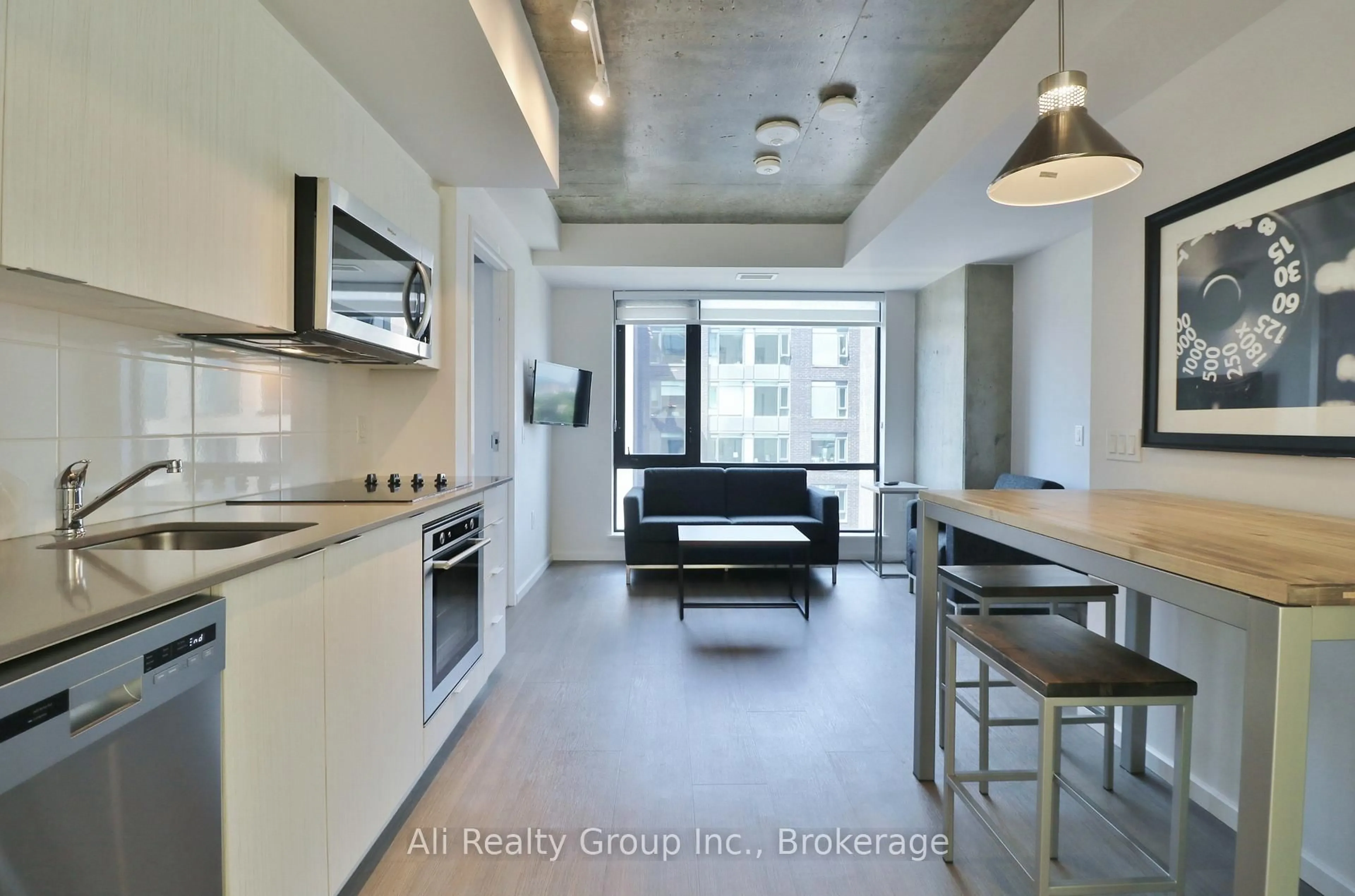 Open concept kitchen, unknown for 105 Champagne Ave #1602, Ottawa Ontario K1S 5E5