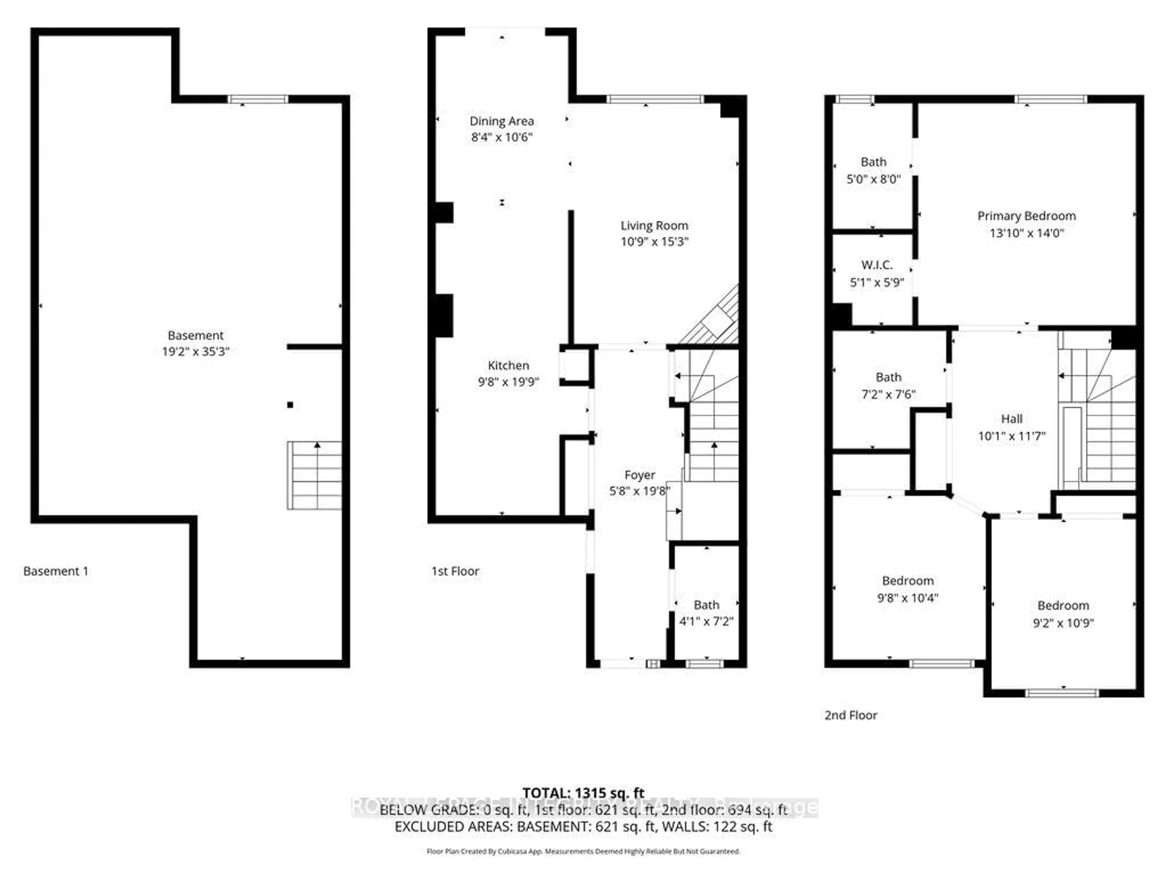 Floor plan for 34 Furlong Cres, Ottawa Ontario K2M 2J1