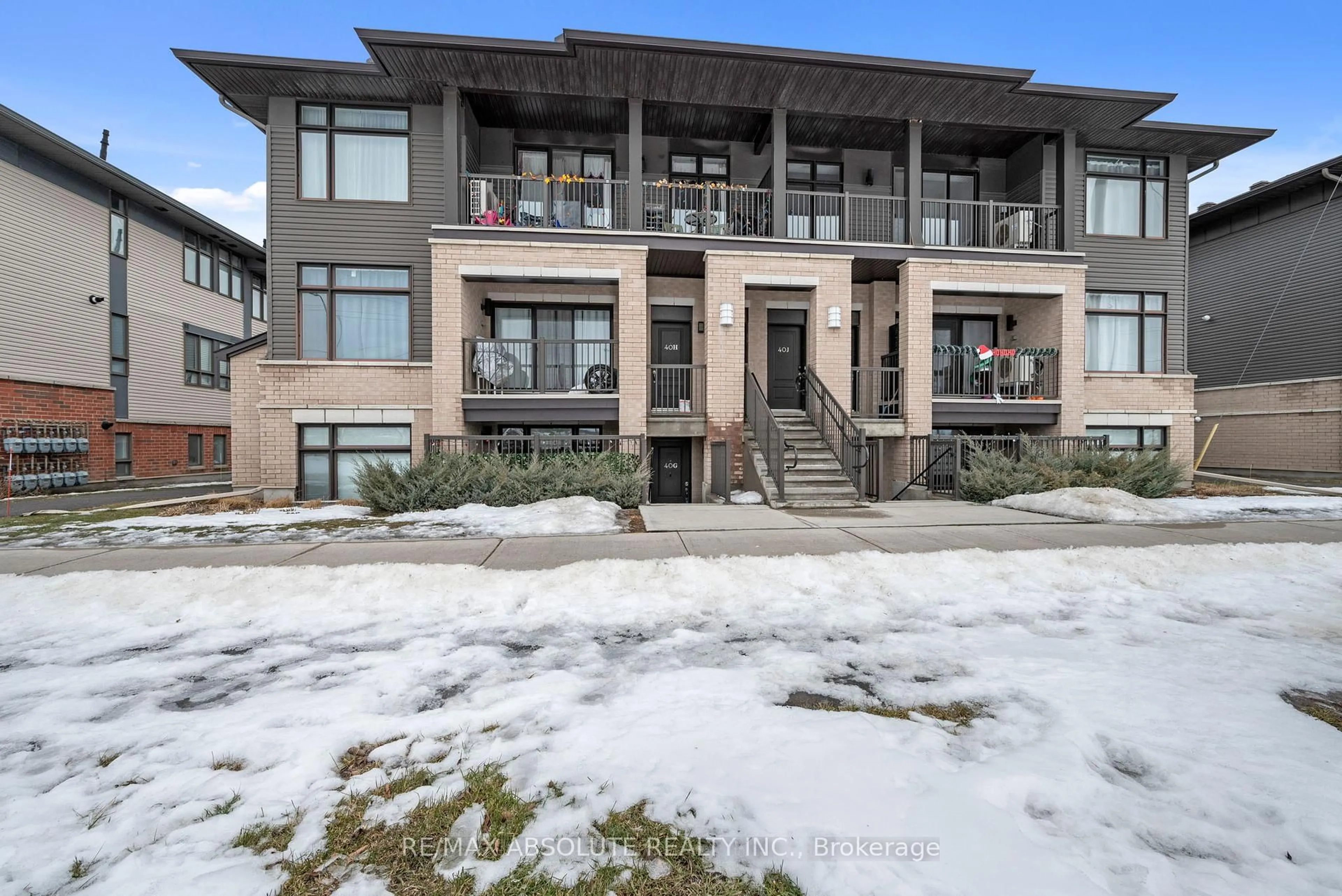 Home with brick exterior material, unknown for 40 Jaguar Private #G, Ottawa Ontario K2V 0J2