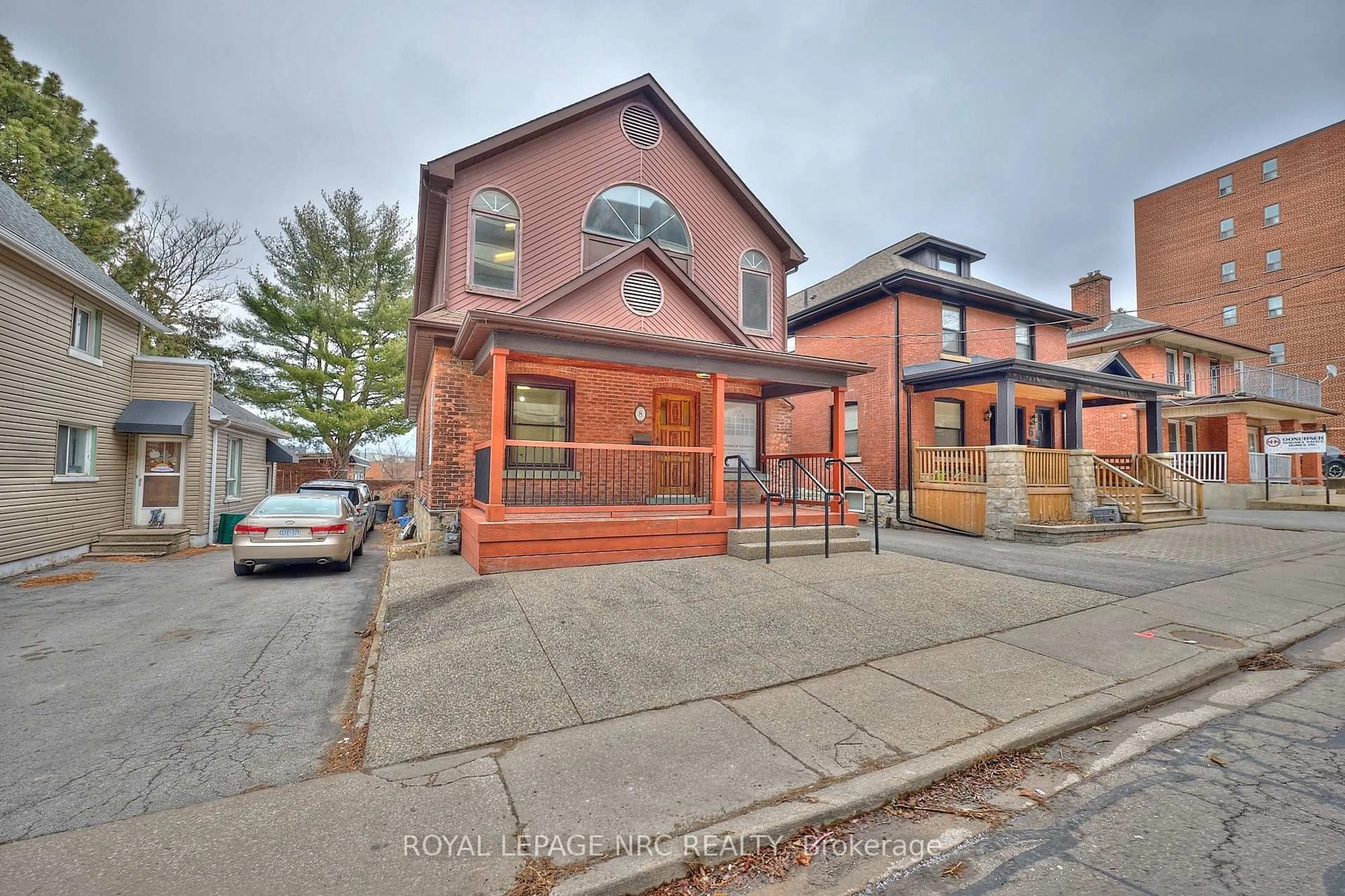 Home with brick exterior material, street for 8 Clark St, St. Catharines Ontario L2R 5G2