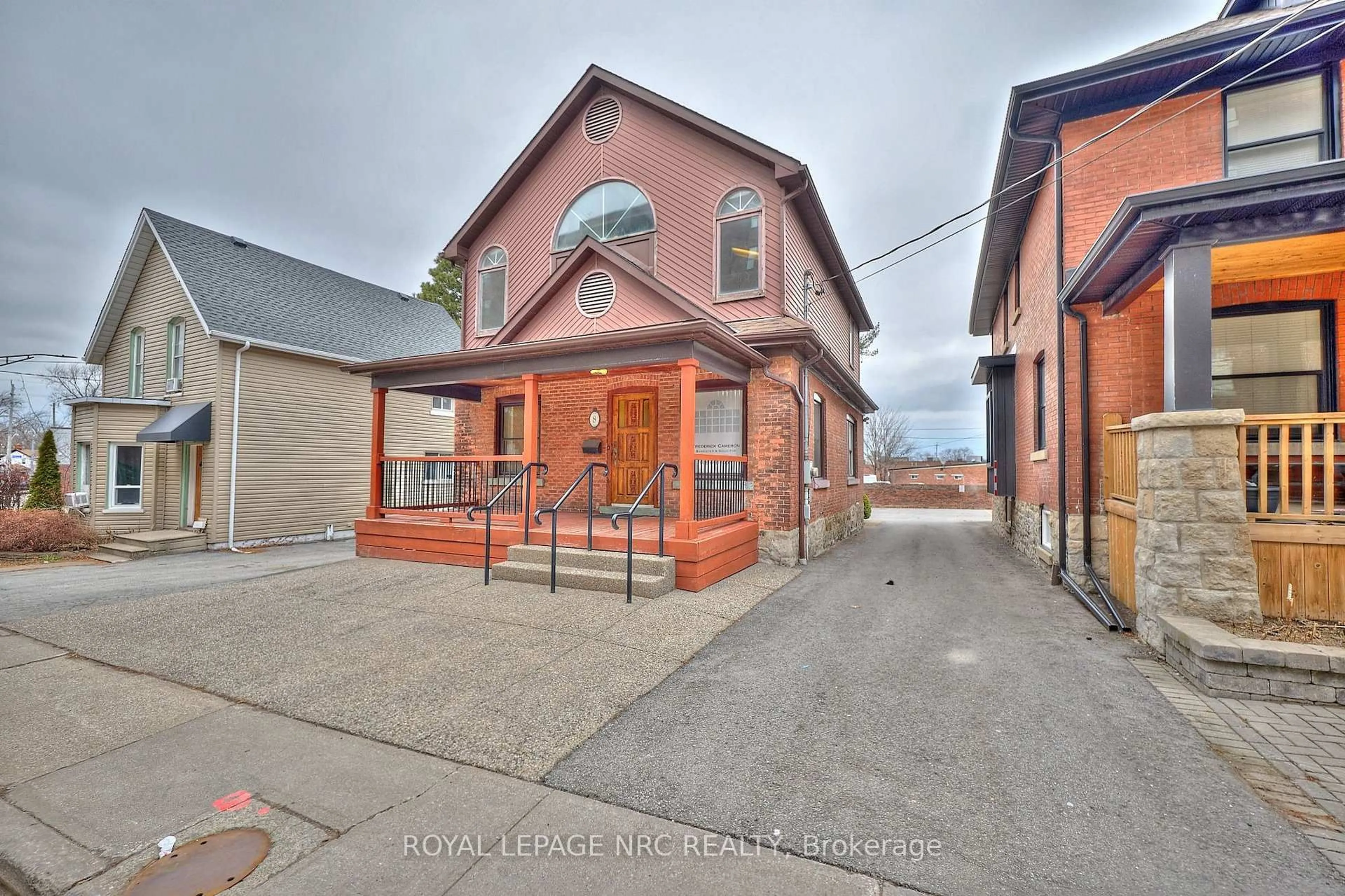 Home with brick exterior material, street for 8 Clark St, St. Catharines Ontario L2R 5G2