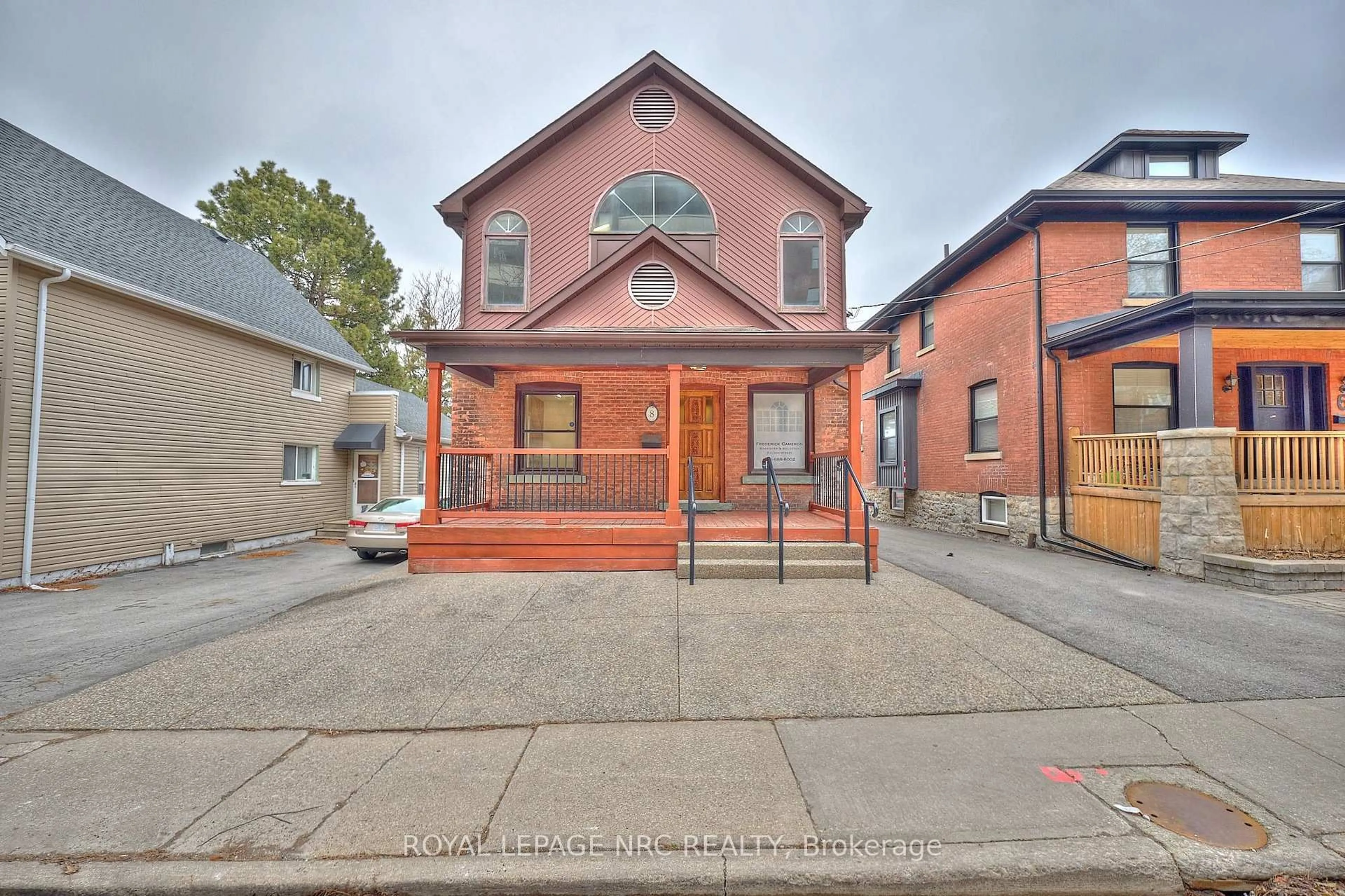 Home with brick exterior material, street for 8 Clark St, St. Catharines Ontario L2R 5G2