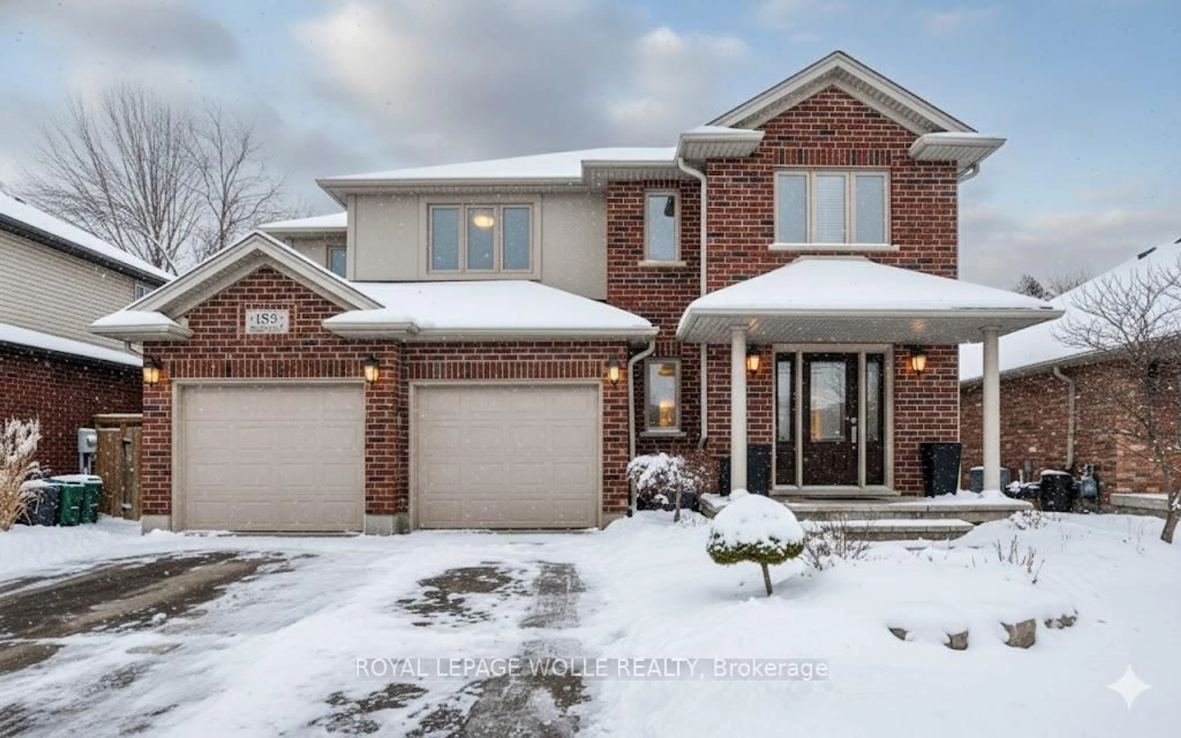 Home with brick exterior material, street for 183 Brookmead St, Woolwich Ontario N3B 0A2