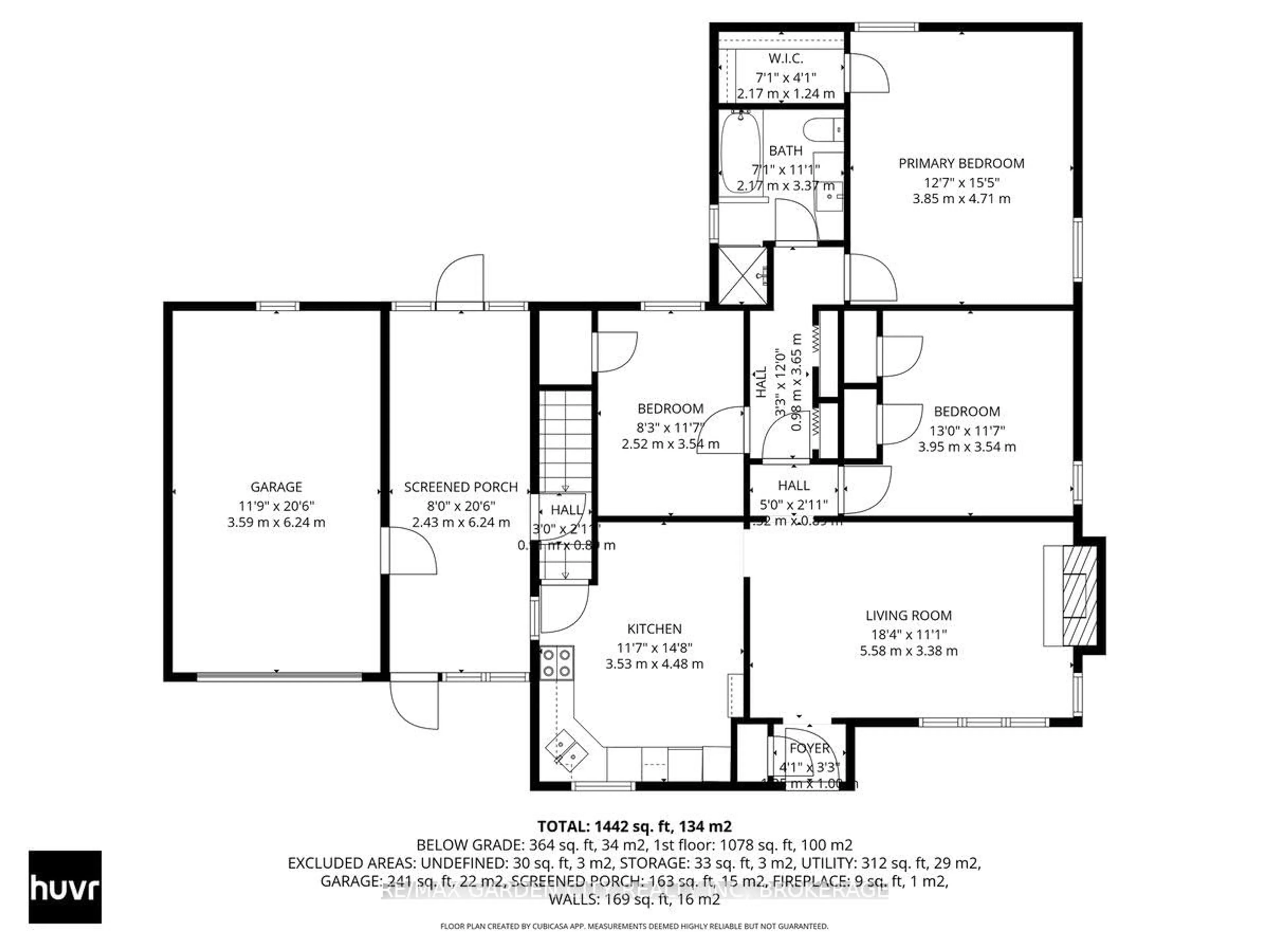 Floor plan for 1509 Haist St, Pelham Ontario L0S 1E0