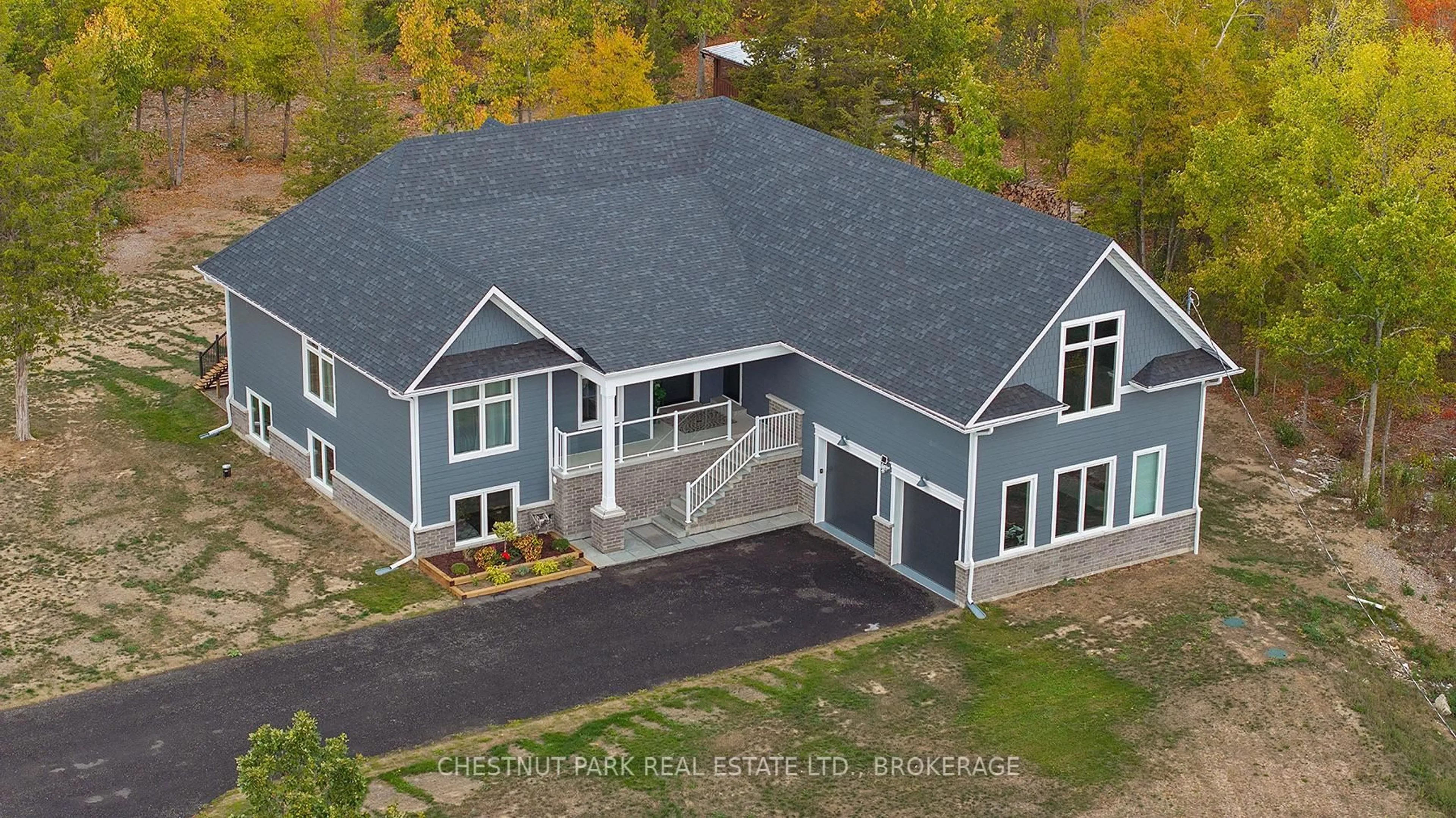 A pic from outside/outdoor area/front of a property/back of a property/a pic from drone, unknown for 531 Bethel Rd, Yarker Ontario K0K 3N0