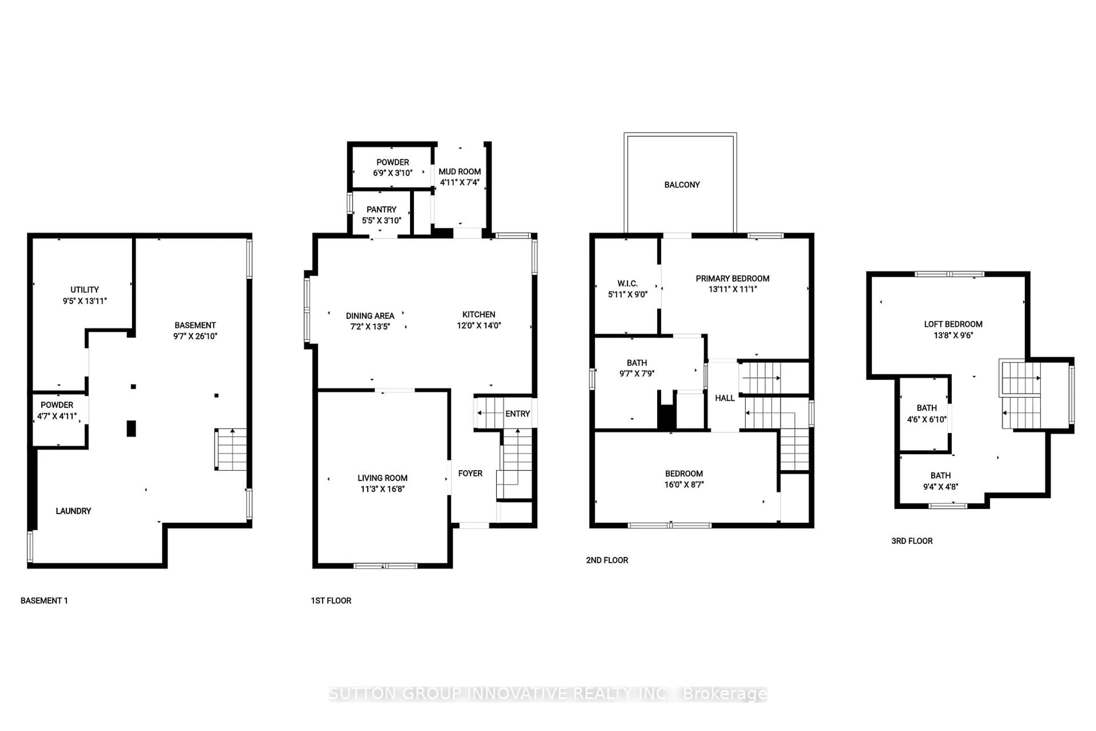 Floor plan for 170 Haddon Ave, Hamilton Ontario L8S 4A6