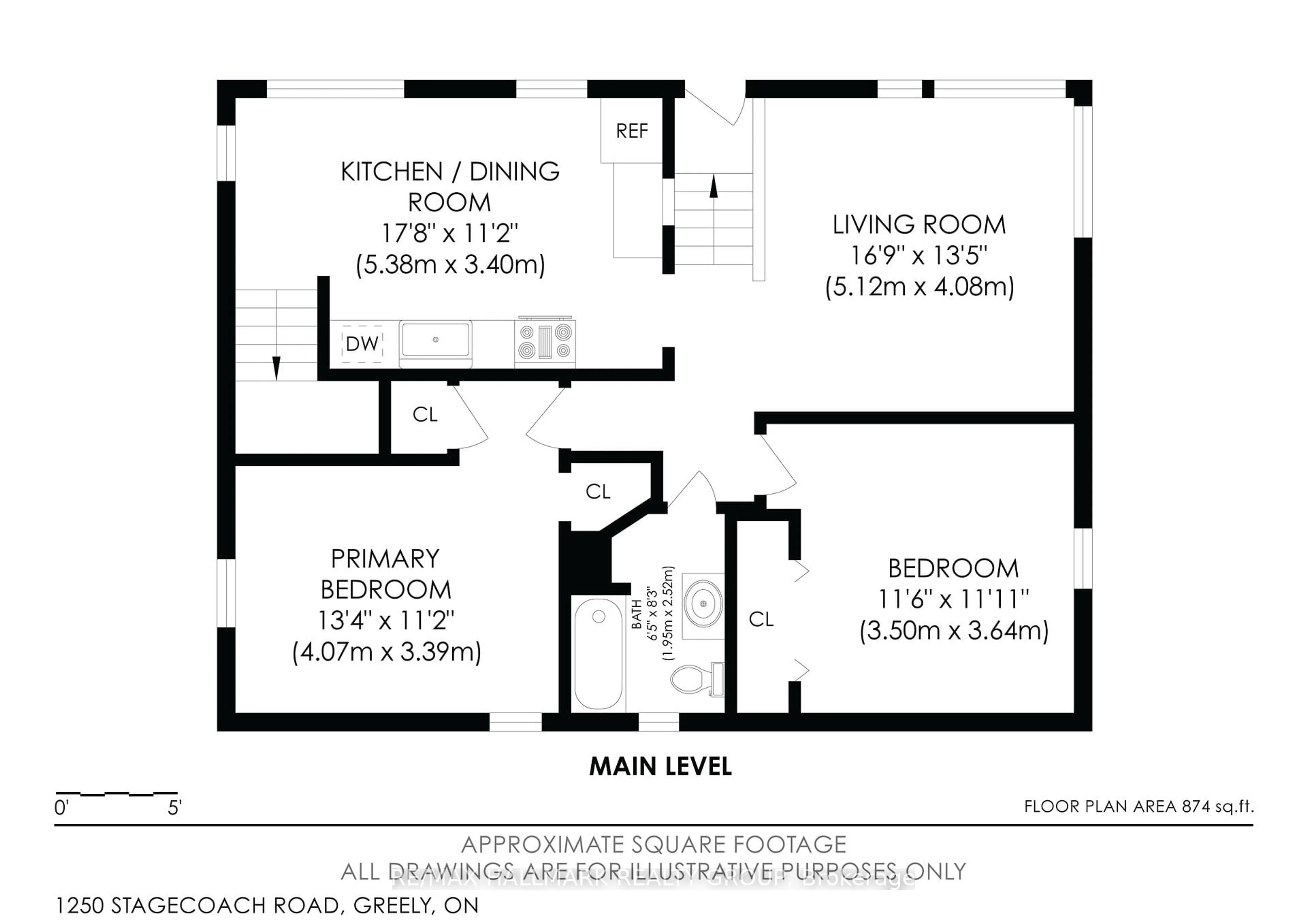 Floor plan for 1250 Stagecoach Rd, Ottawa Ontario K4P 1E2