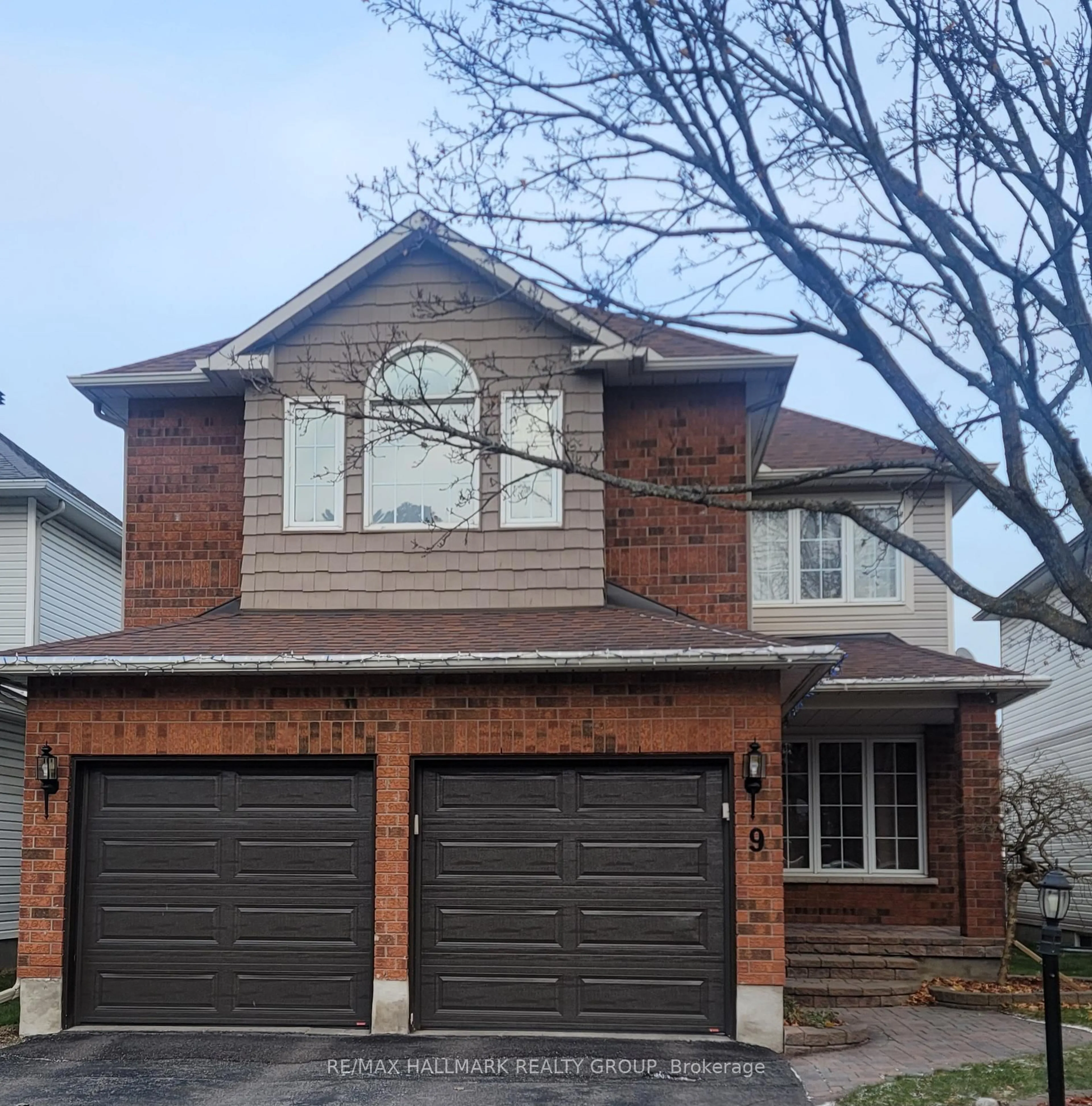 Home with brick exterior material, street for 9 New Deighton Cres, Ottawa Ontario K2G 6H7