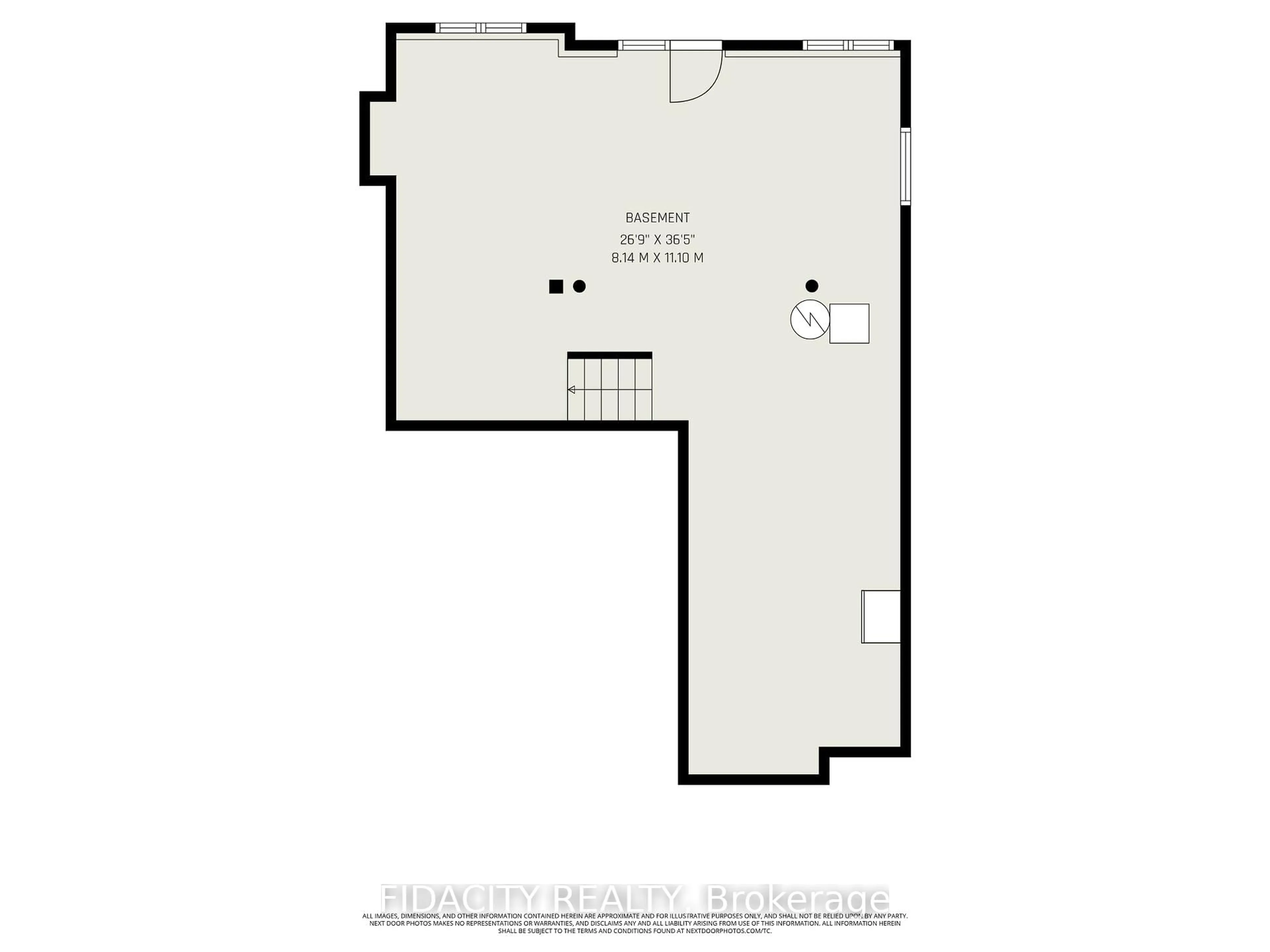Floor plan for 547 Parade Dr, Ottawa Ontario K2S 0X8