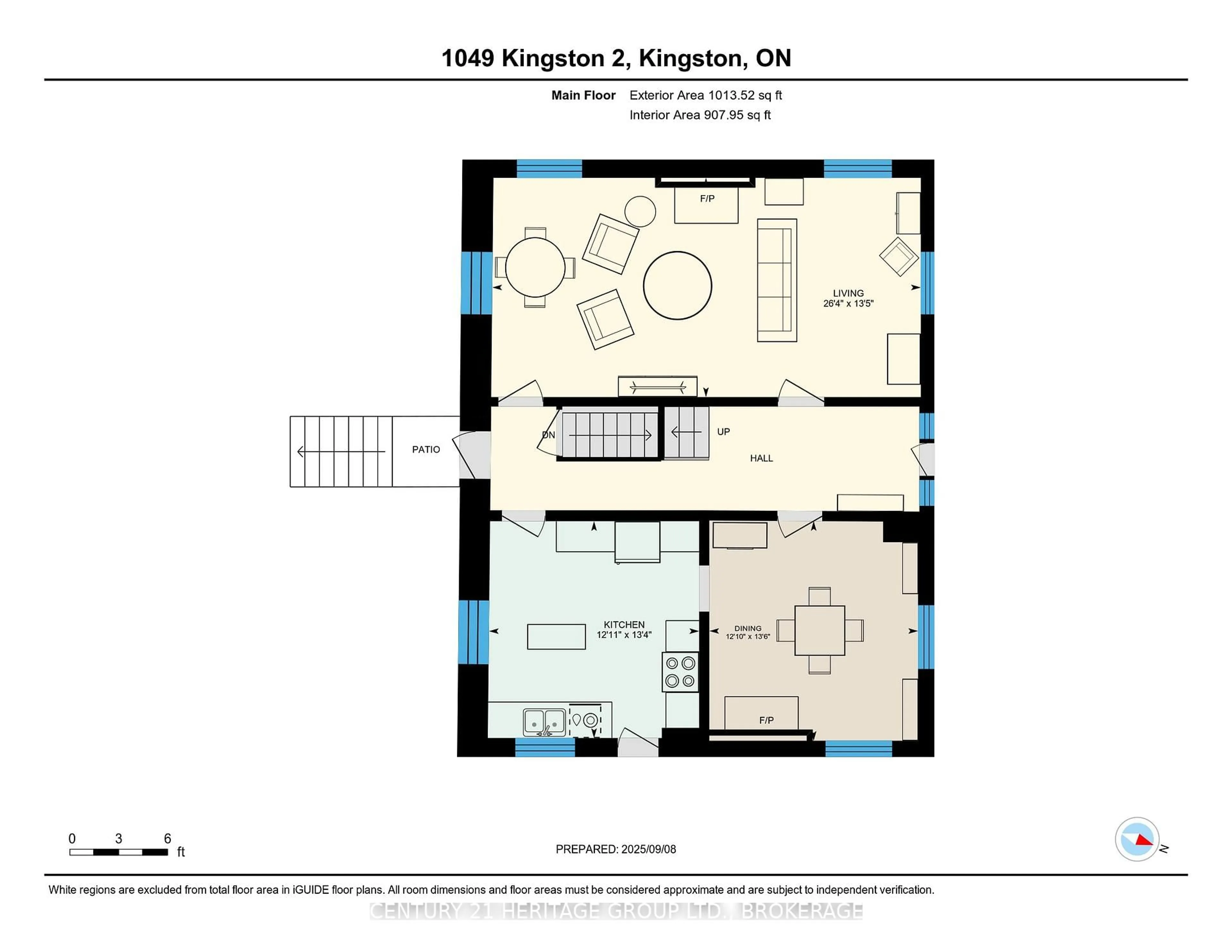 Floor plan for 1049 Highway 2, Kingston Ontario K7L 4V1