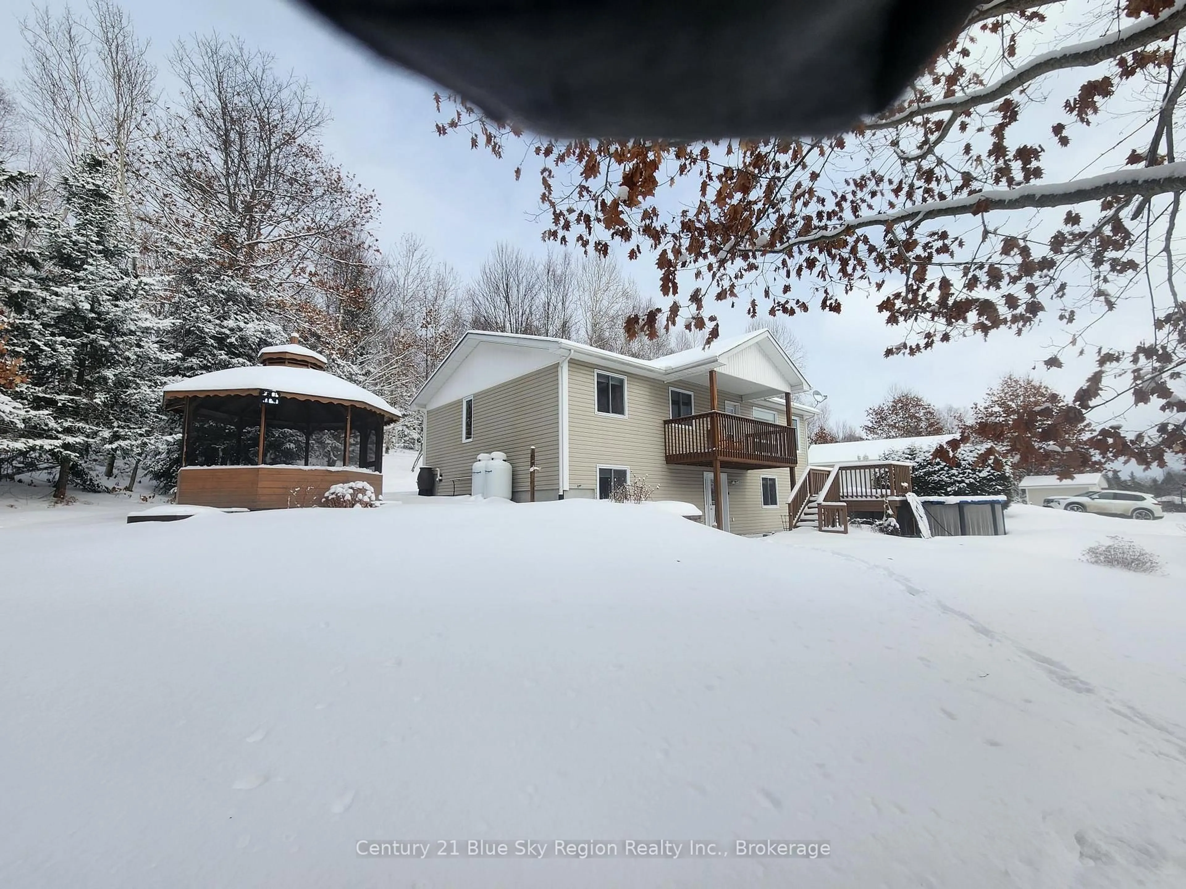 A pic from outside/outdoor area/front of a property/back of a property/a pic from drone, unknown for 369 Astorville Rd, East Ferris Ontario P0H 1B0