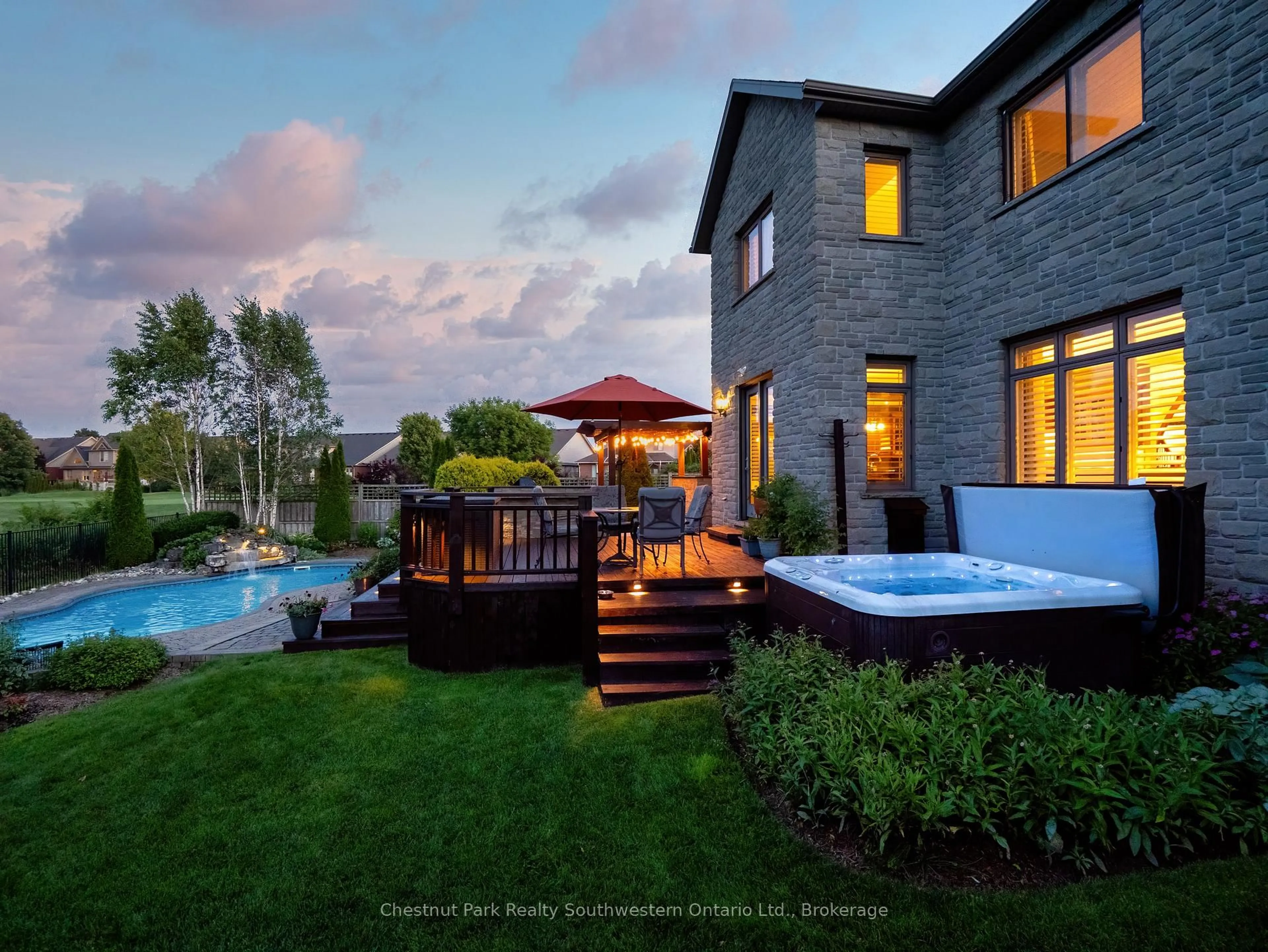 Patio, water/lake/river/ocean view for 363 Golf Course Rd, Woolwich Ontario N0B 1N0