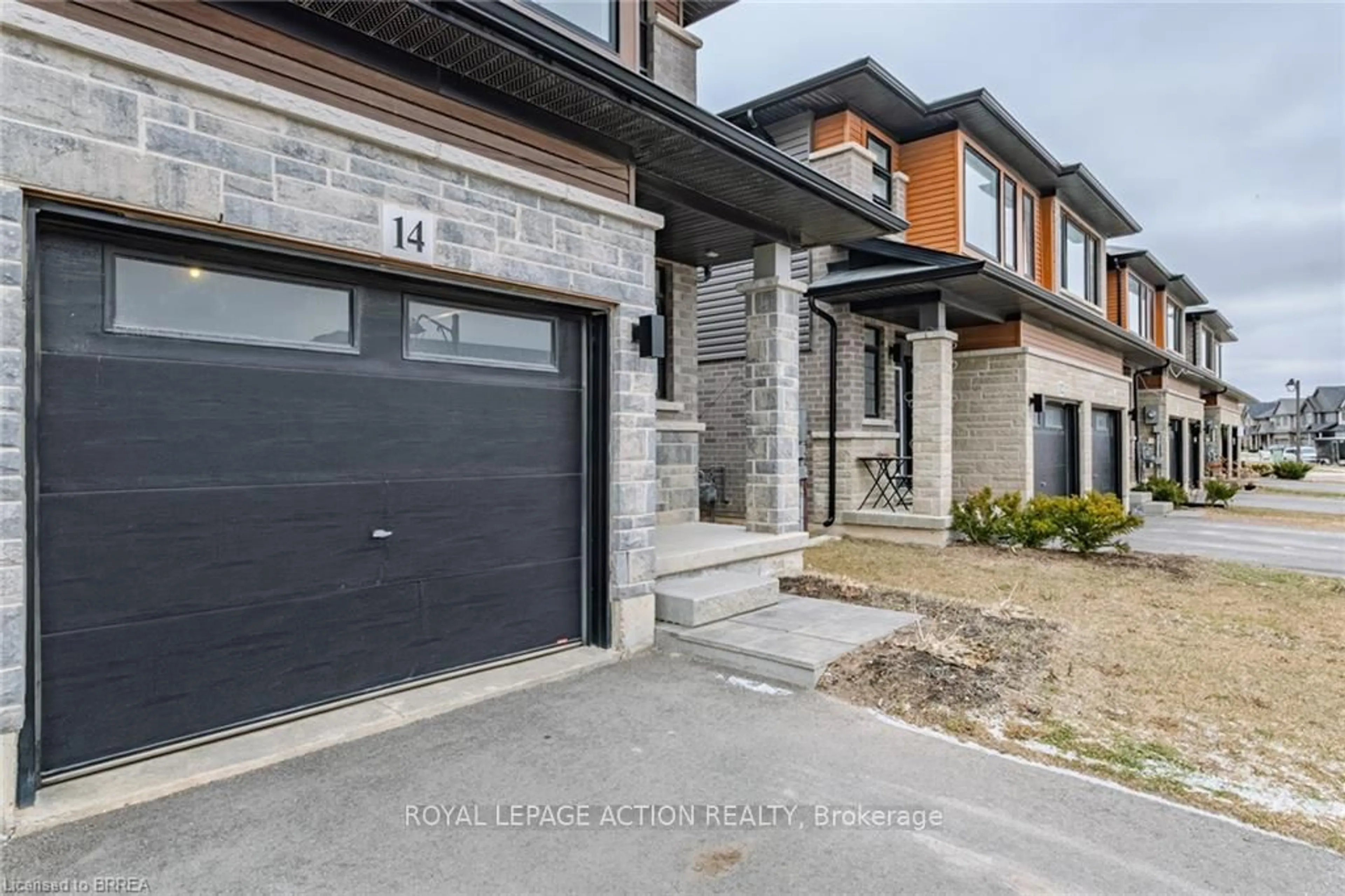 Home with brick exterior material, street for 14 June Callwood Way, Brantford Ontario N3T 0T7