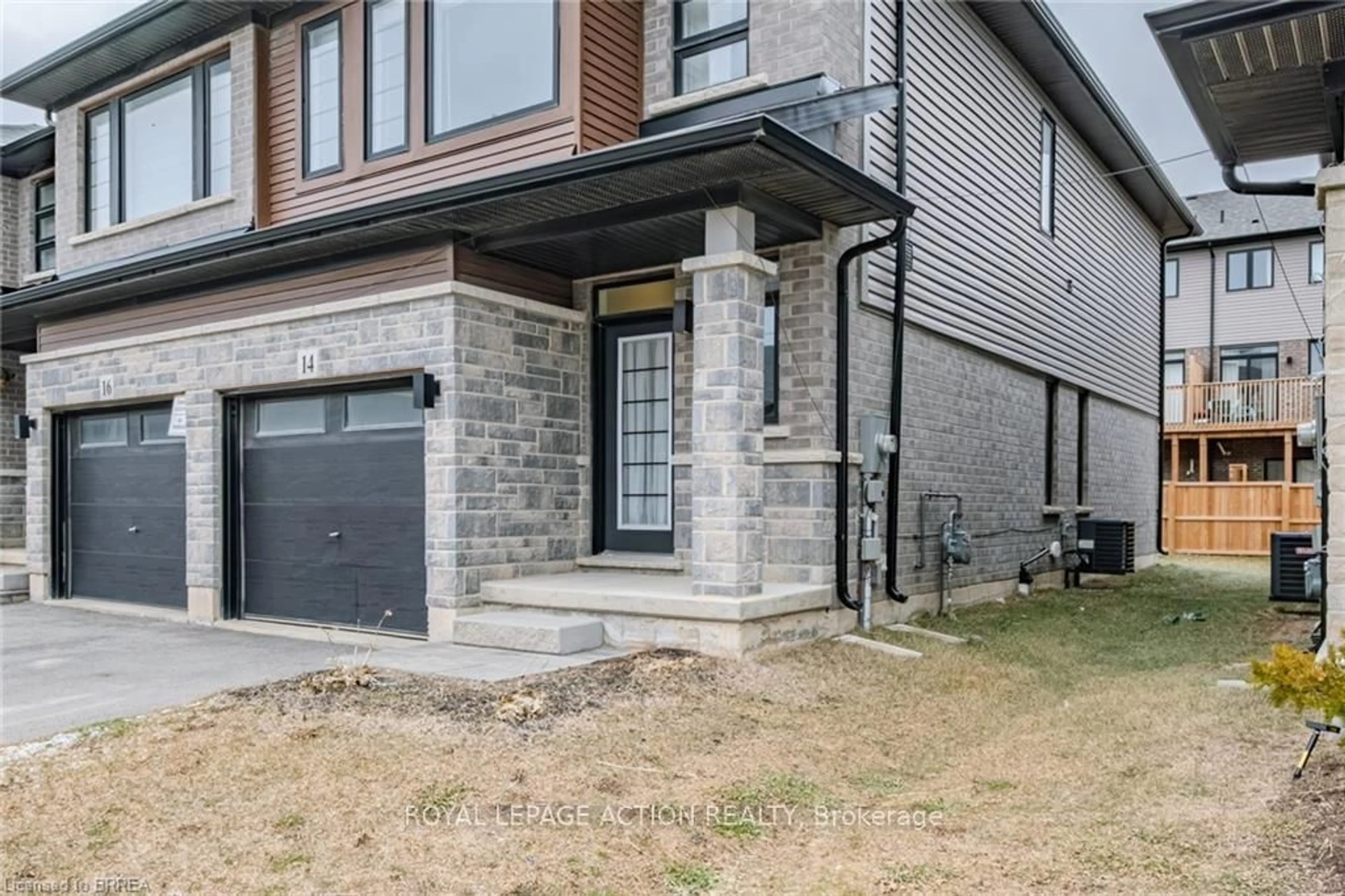 Home with brick exterior material, street for 14 June Callwood Way, Brantford Ontario N3T 0T7
