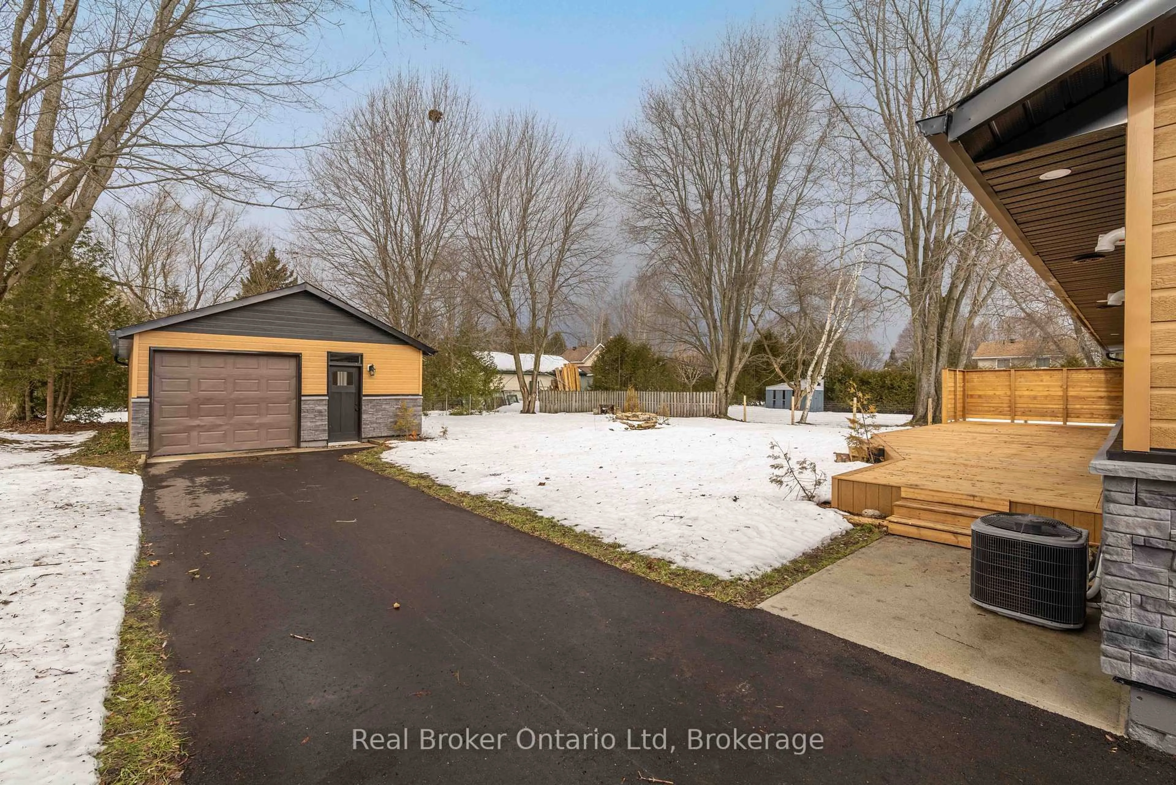 A pic from outside/outdoor area/front of a property/back of a property/a pic from drone, street for 446 Isaac St, South Bruce Peninsula Ontario N0H 2T0