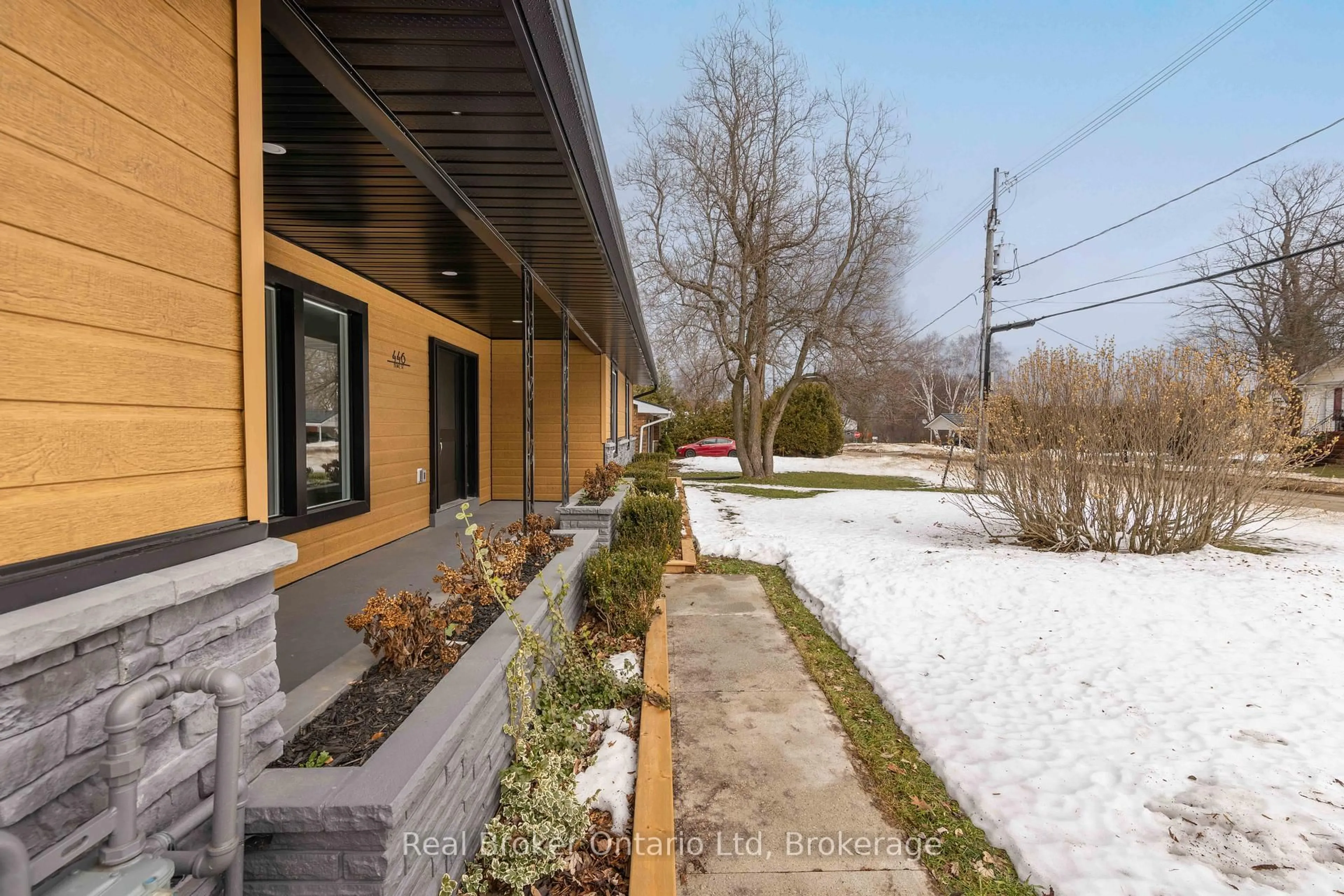 Patio, street for 446 Isaac St, South Bruce Peninsula Ontario N0H 2T0