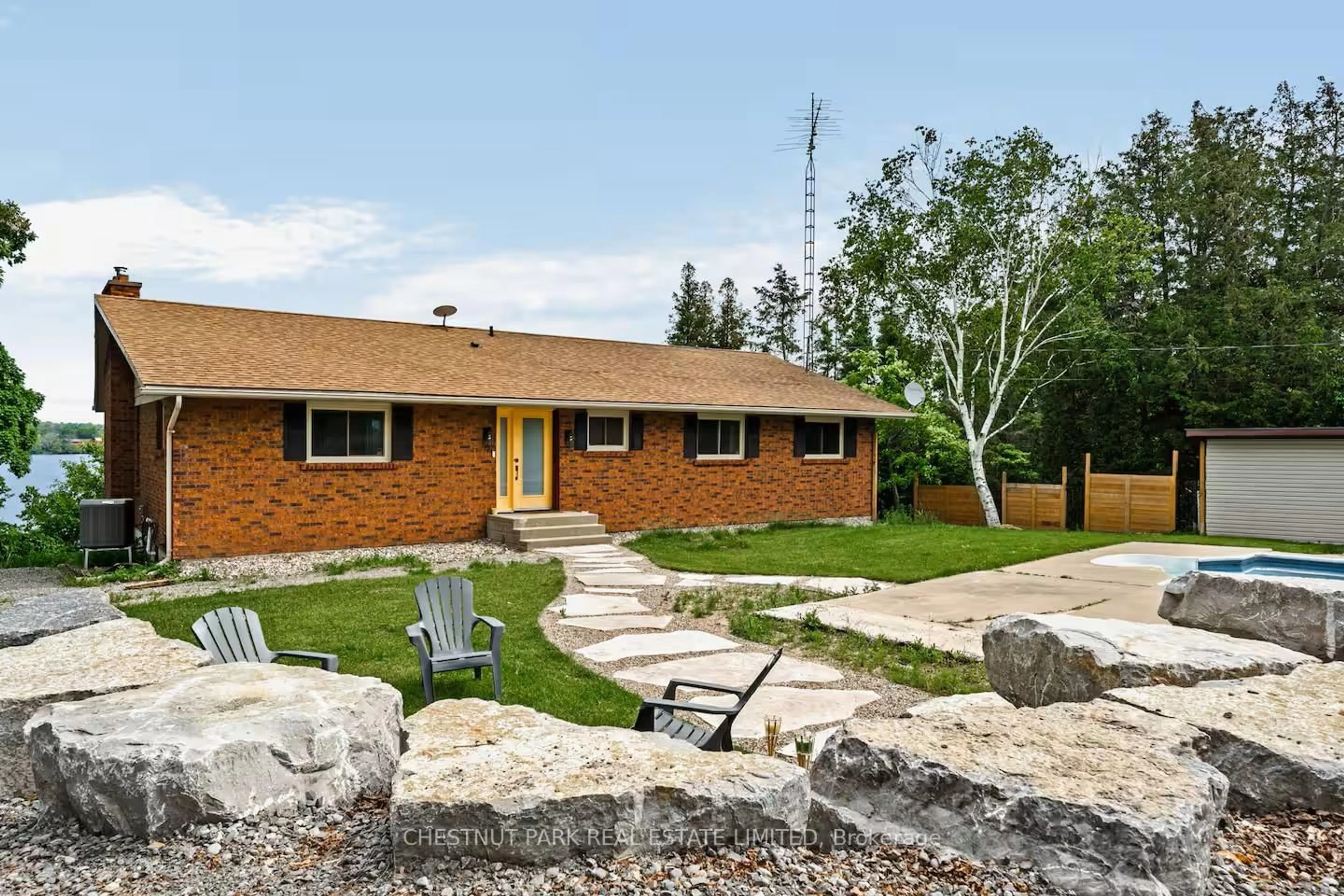 Home with brick exterior material, street for 5404 County Road 1, Prince Edward County Ontario K0K 1T0