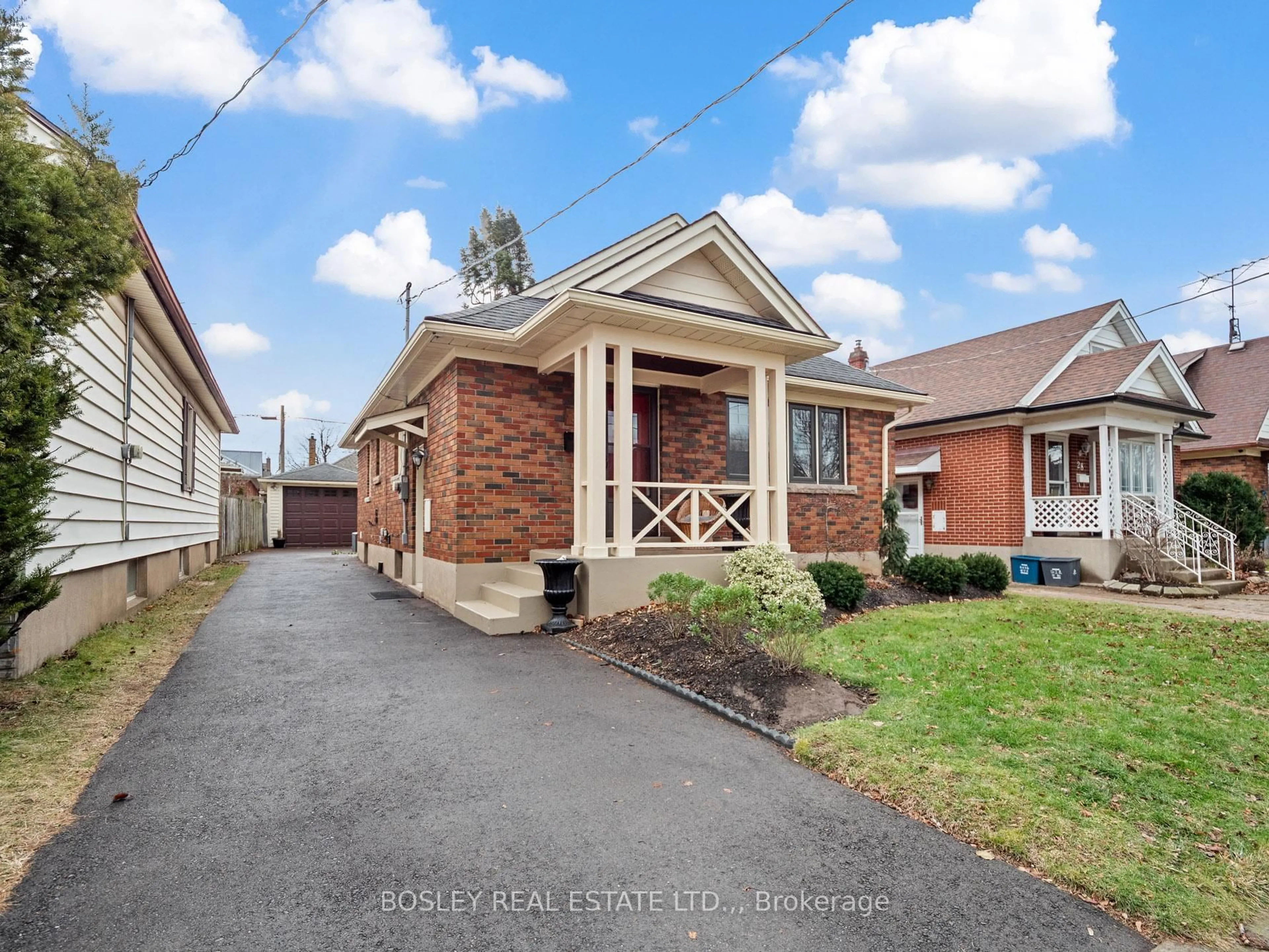 Home with brick exterior material, street for 30 Spruce St, St. Catharines Ontario L2R 1B5