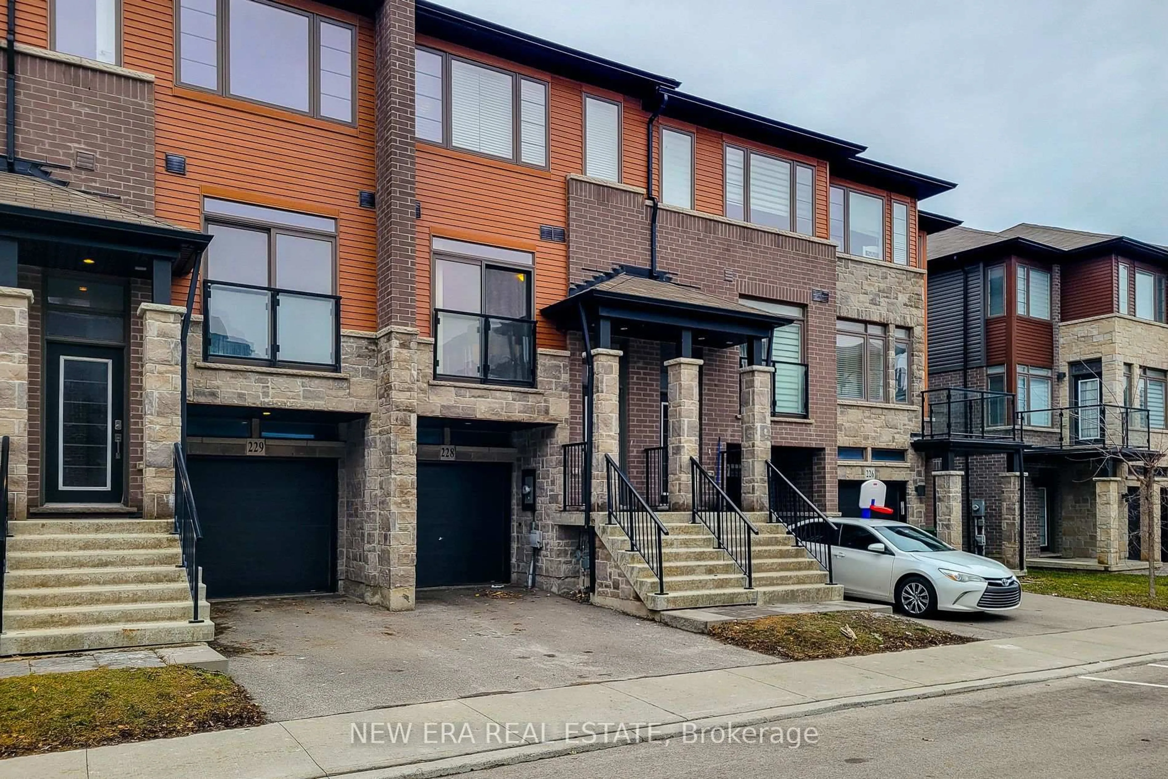 Home with brick exterior material, street for 30 Times Square Blvd #228, Hamilton Ontario L8J 0M1