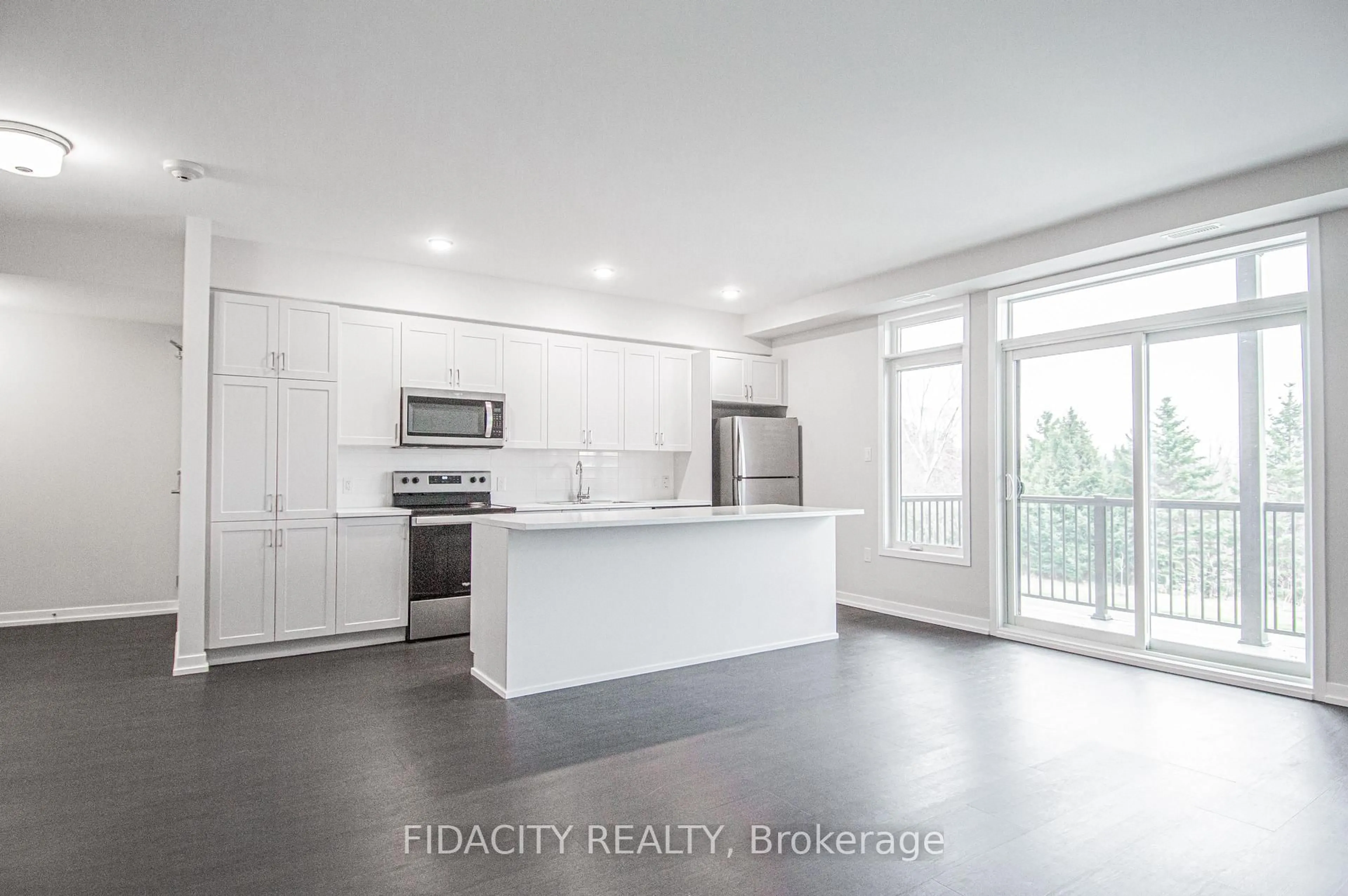 Open concept kitchen, unknown for 225 Citiplace Dr #F, Ottawa Ontario K2E 0A8