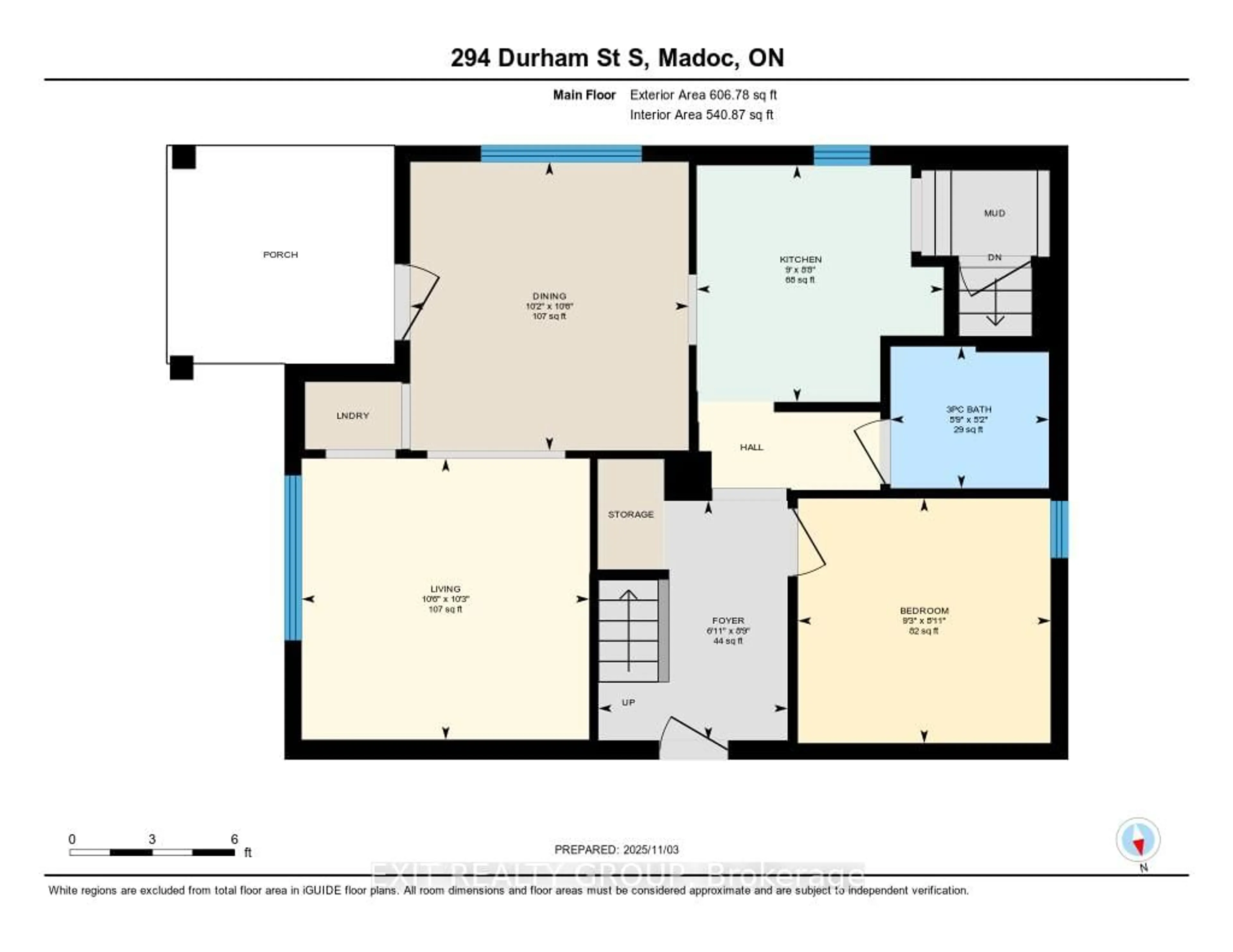 Floor plan for 294 Durham St, Madoc Ontario K0K 2K0