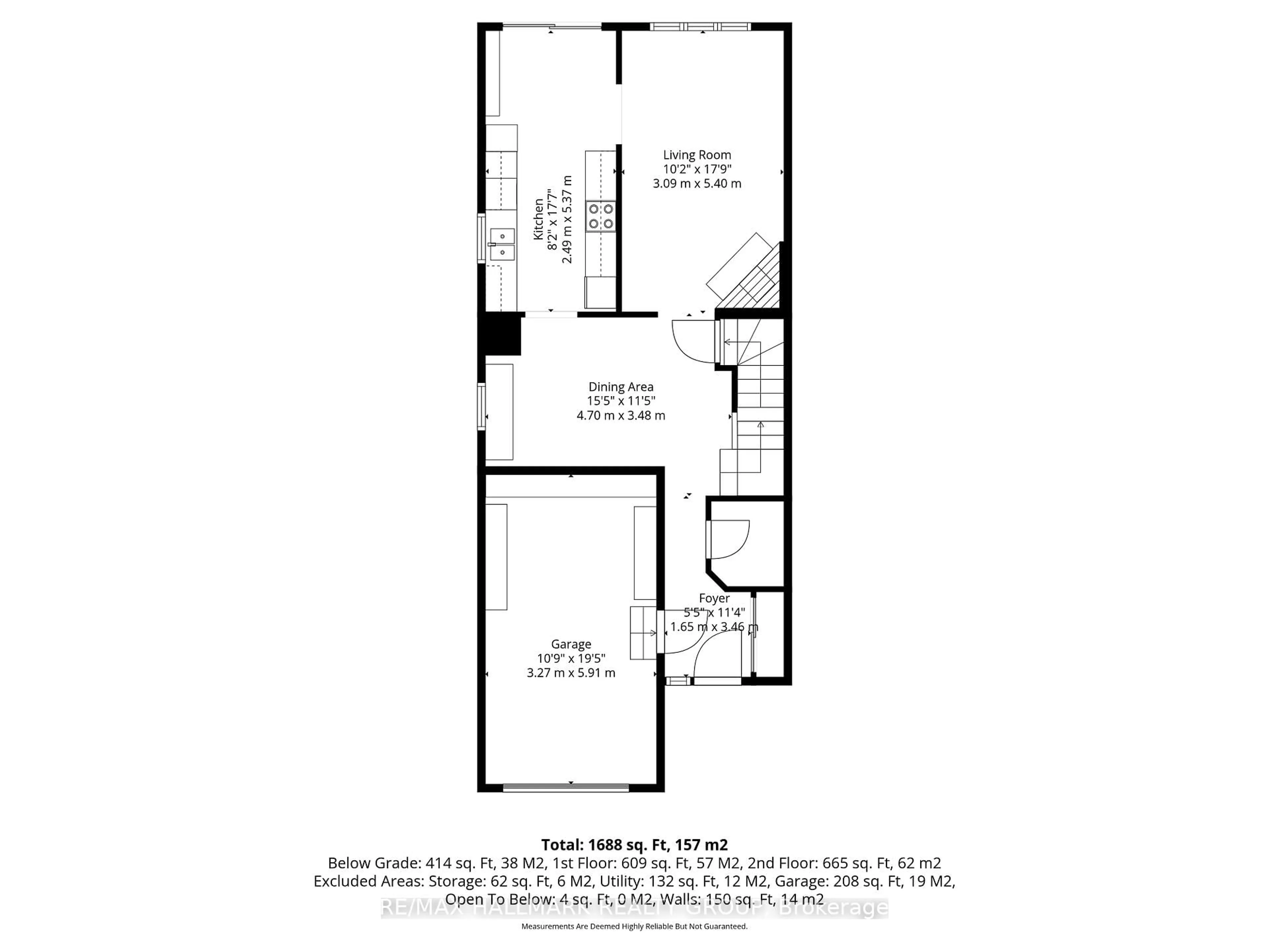 Floor plan for 37 Roblyn Way, Ottawa Ontario K2G 5Z5