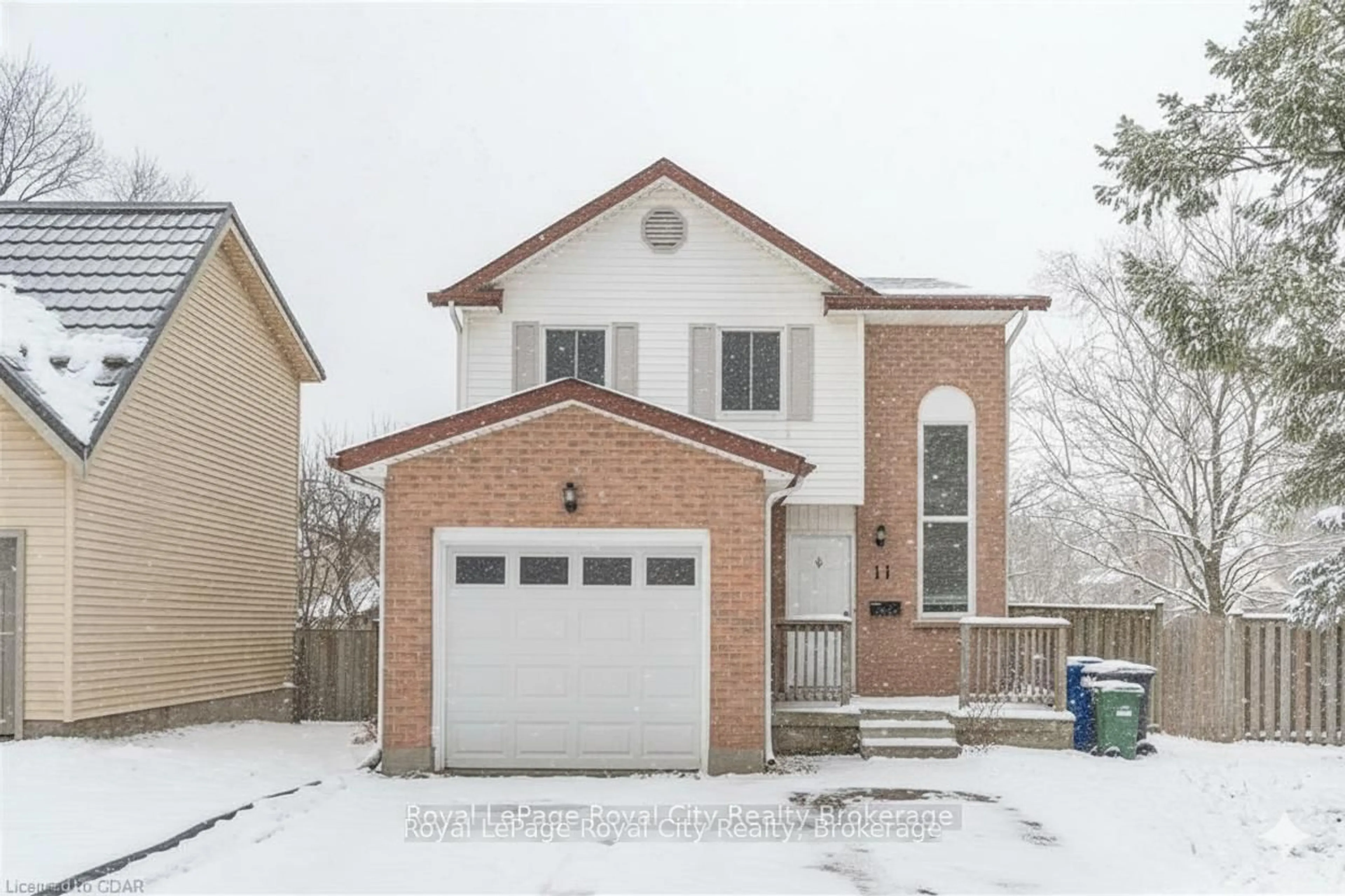 Home with brick exterior material, street for 11 Sagewood Pl, Guelph Ontario N1G 3M8