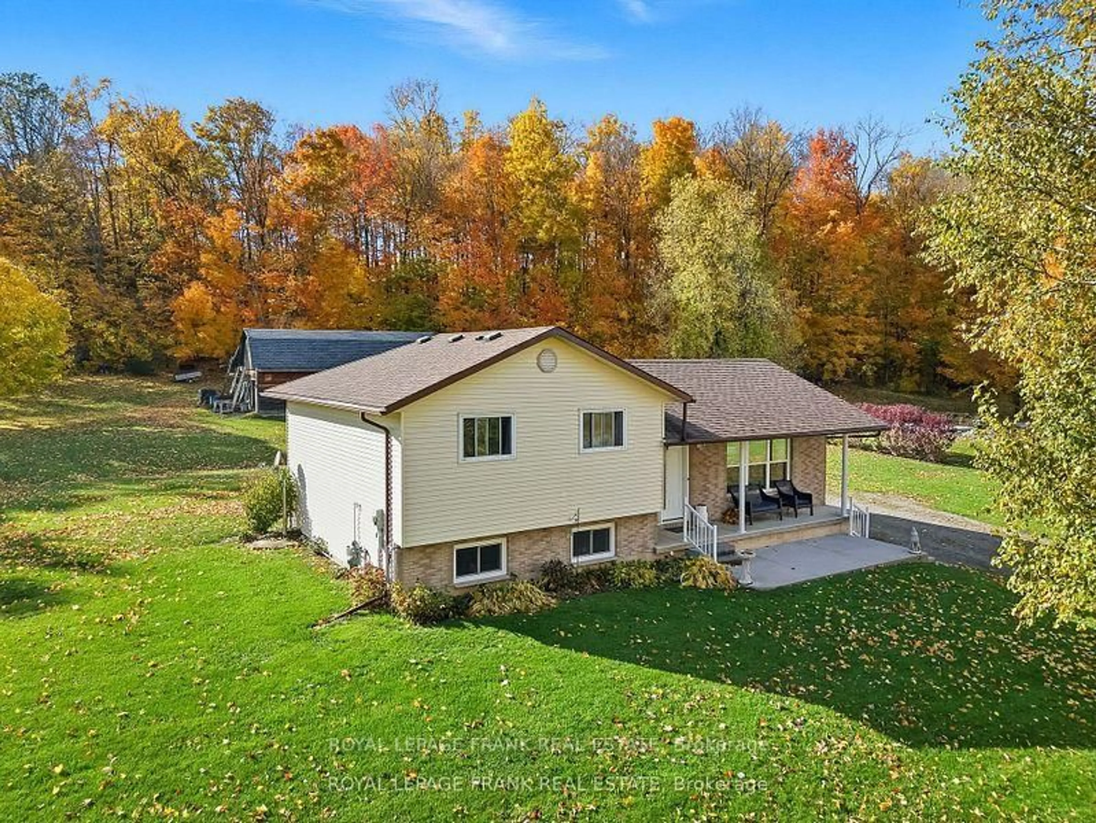 A pic from outside/outdoor area/front of a property/back of a property/a pic from drone, unknown for 64 Skinkle Rd, Trent Hills Ontario K0K 3K0