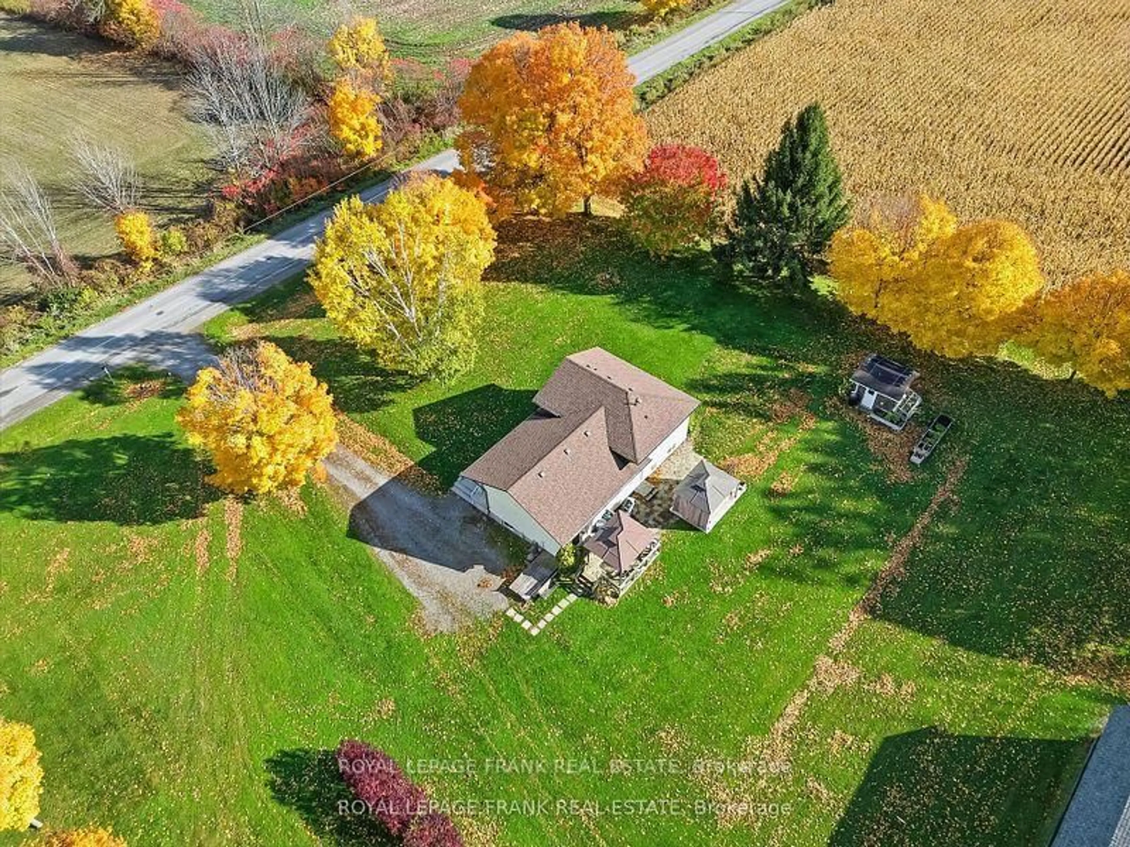 A pic from outside/outdoor area/front of a property/back of a property/a pic from drone, unknown for 64 Skinkle Rd, Trent Hills Ontario K0K 3K0