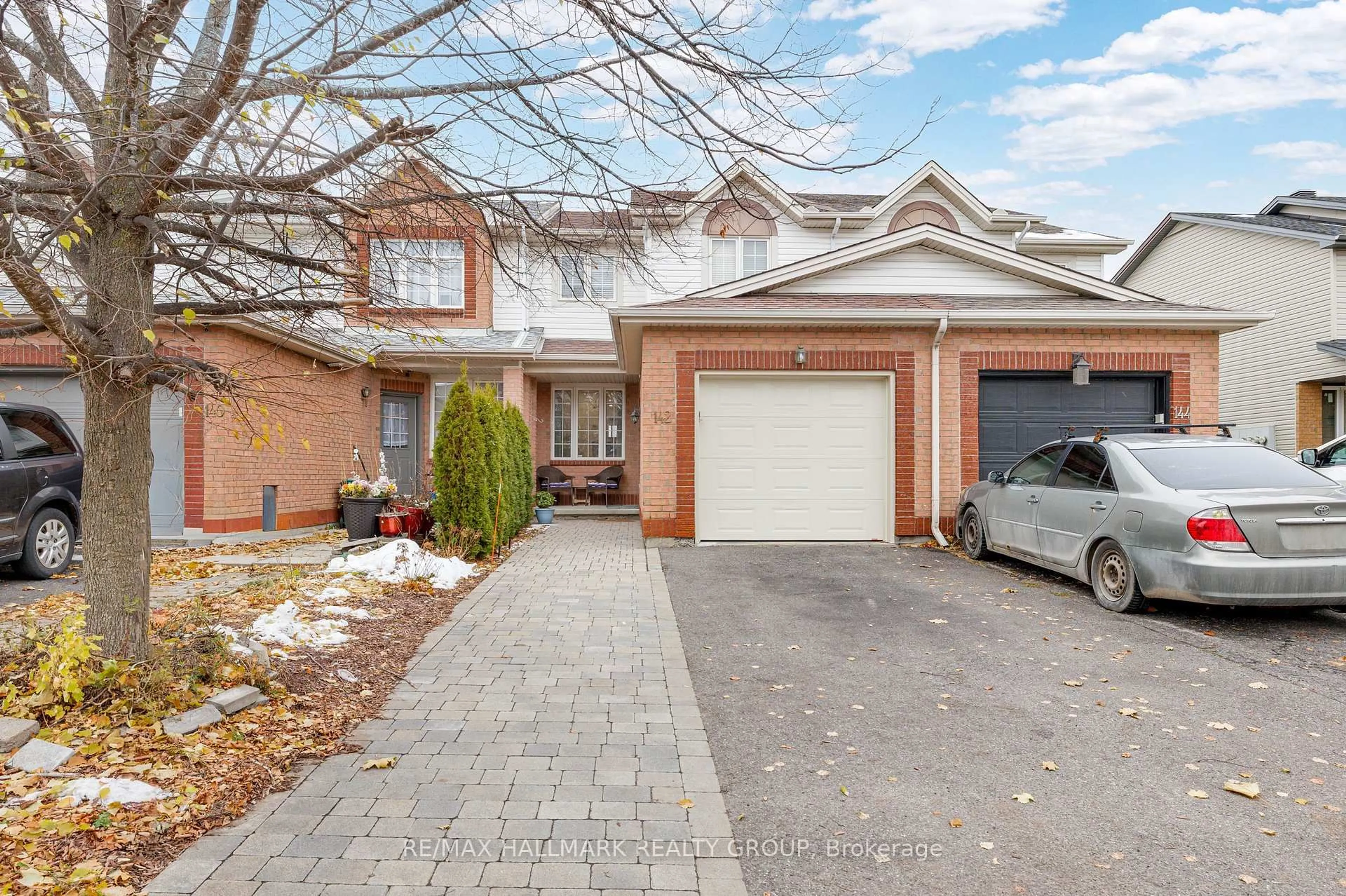 Home with brick exterior material, street for 142 Inverkip Ave, Ottawa Ontario K1T 4C3