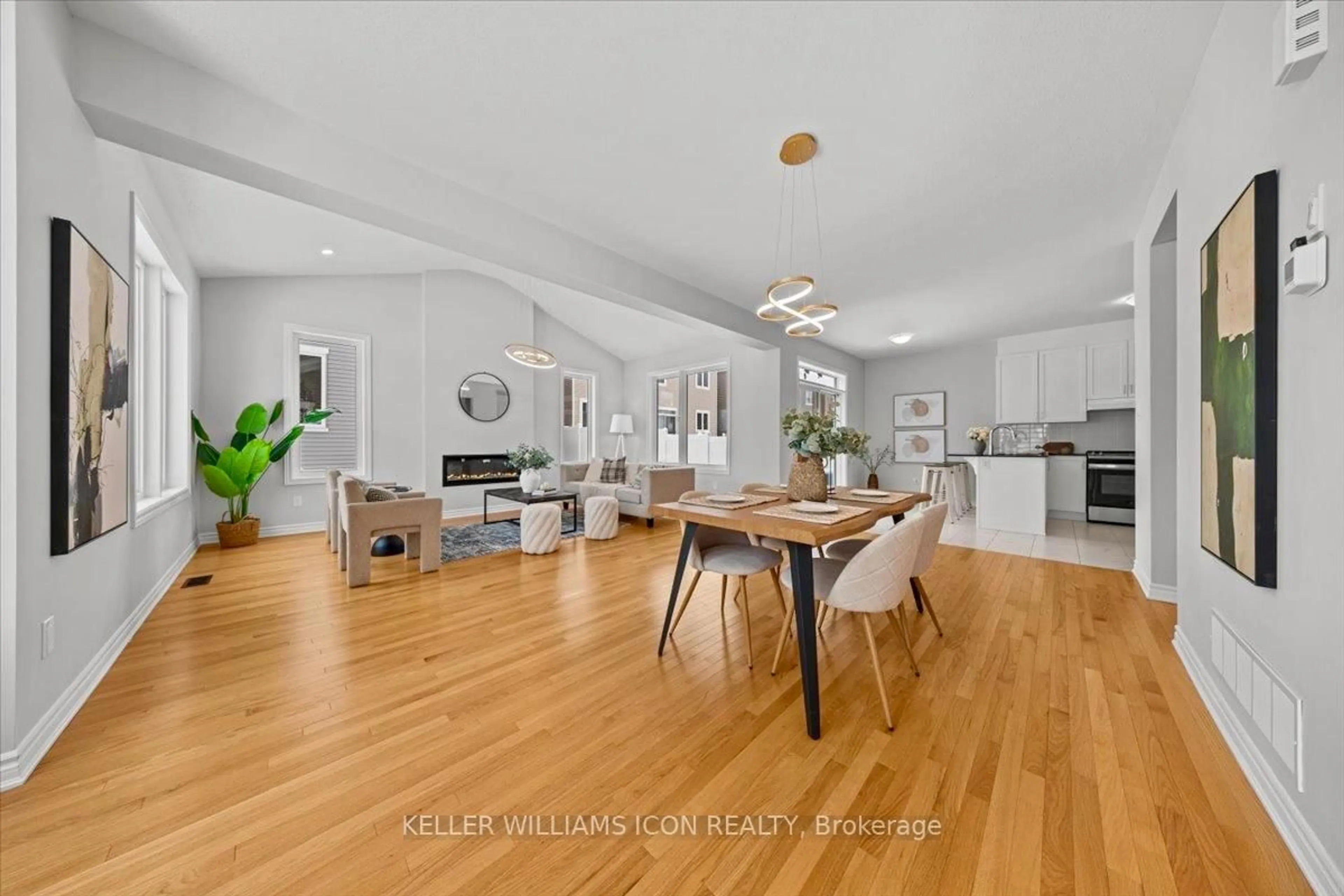 Open concept kitchen, unknown for 550 Sturnidae St, Ottawa Ontario K2J 6X1