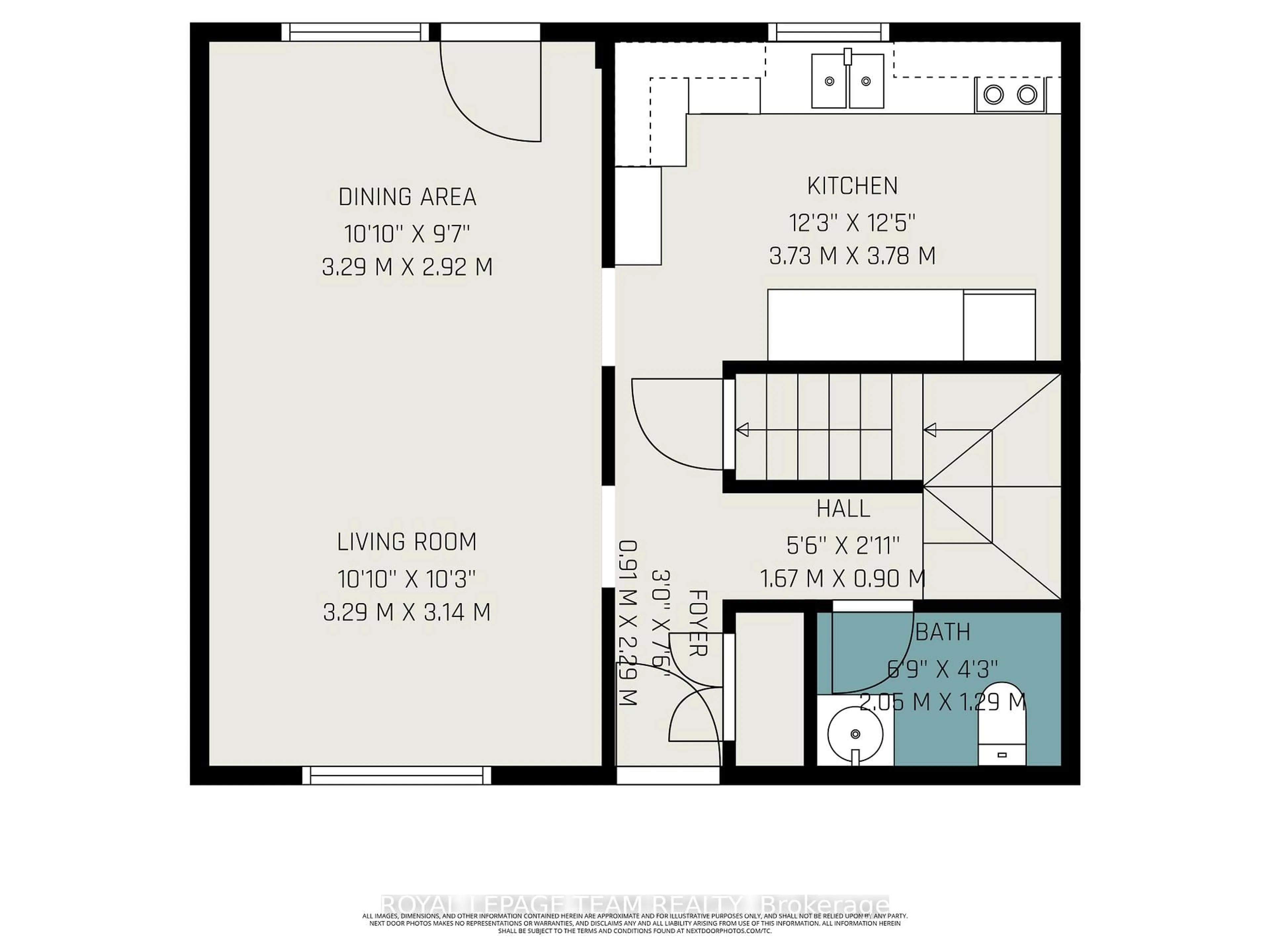 Floor plan for 105 Parkinson St #10, North Grenville Ontario K0G 1J0