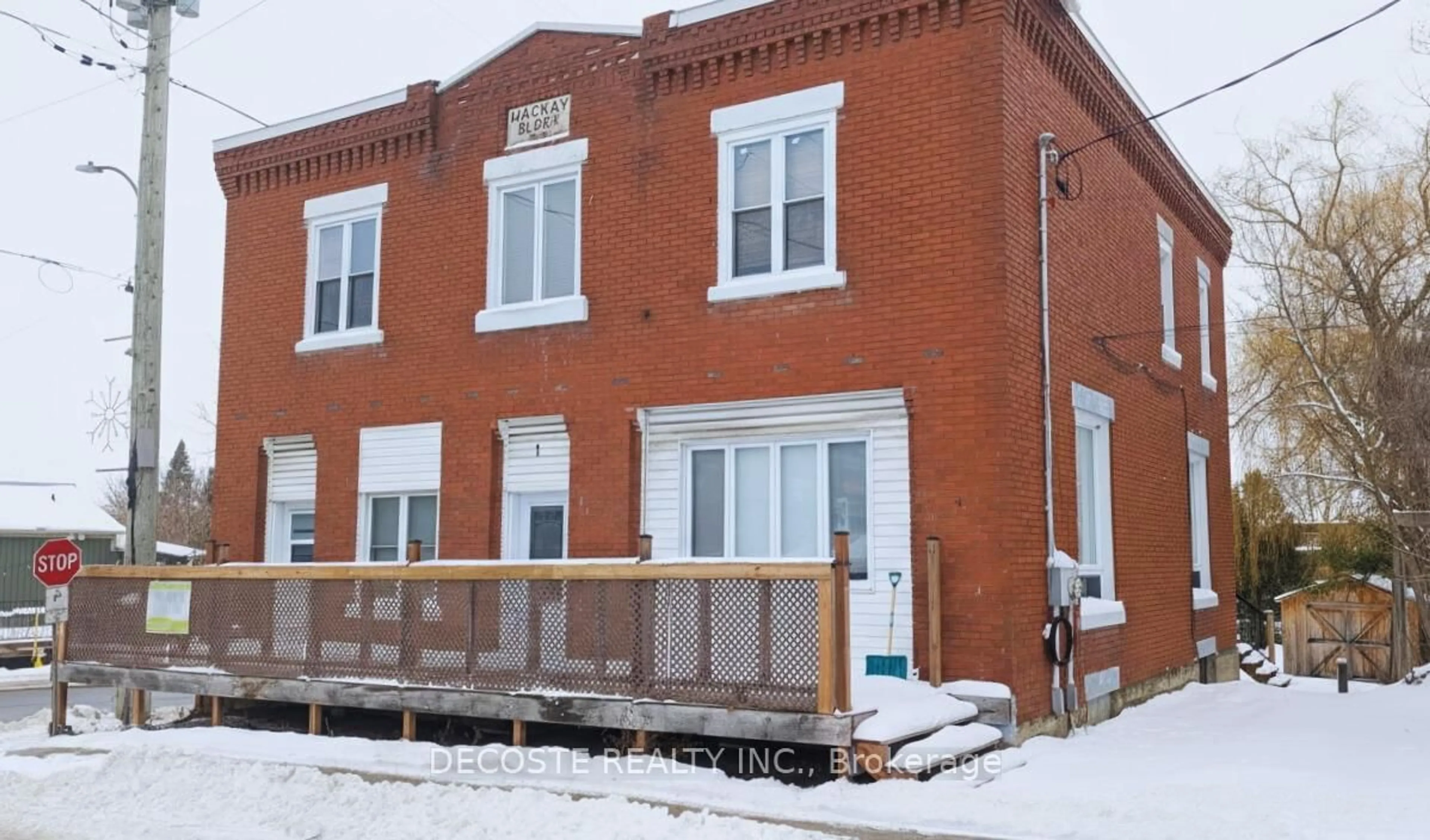 Home with brick exterior material, building for 1 Mechanic St, North Glengarry Ontario K0C 1T0