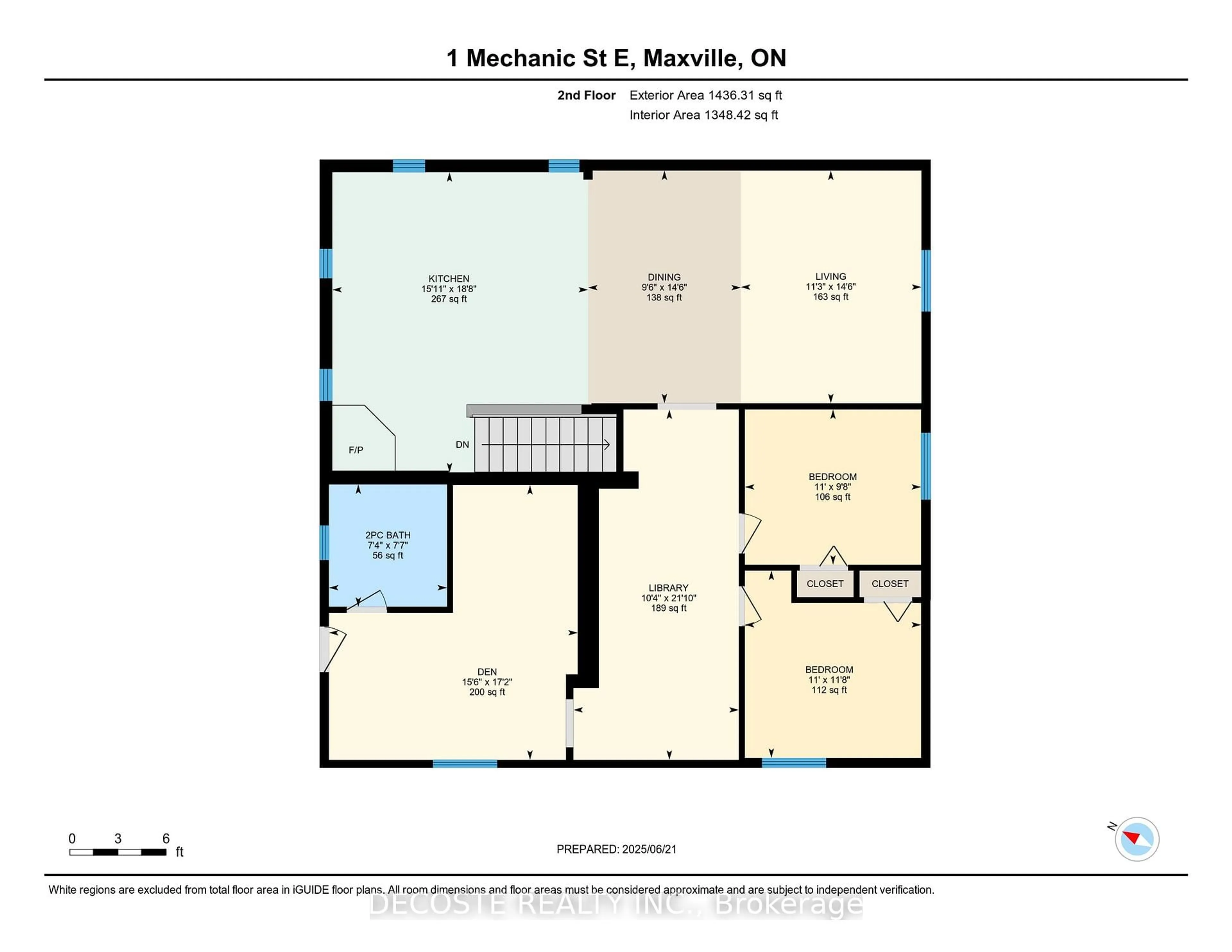Floor plan for 1 Mechanic St, North Glengarry Ontario K0C 1T0