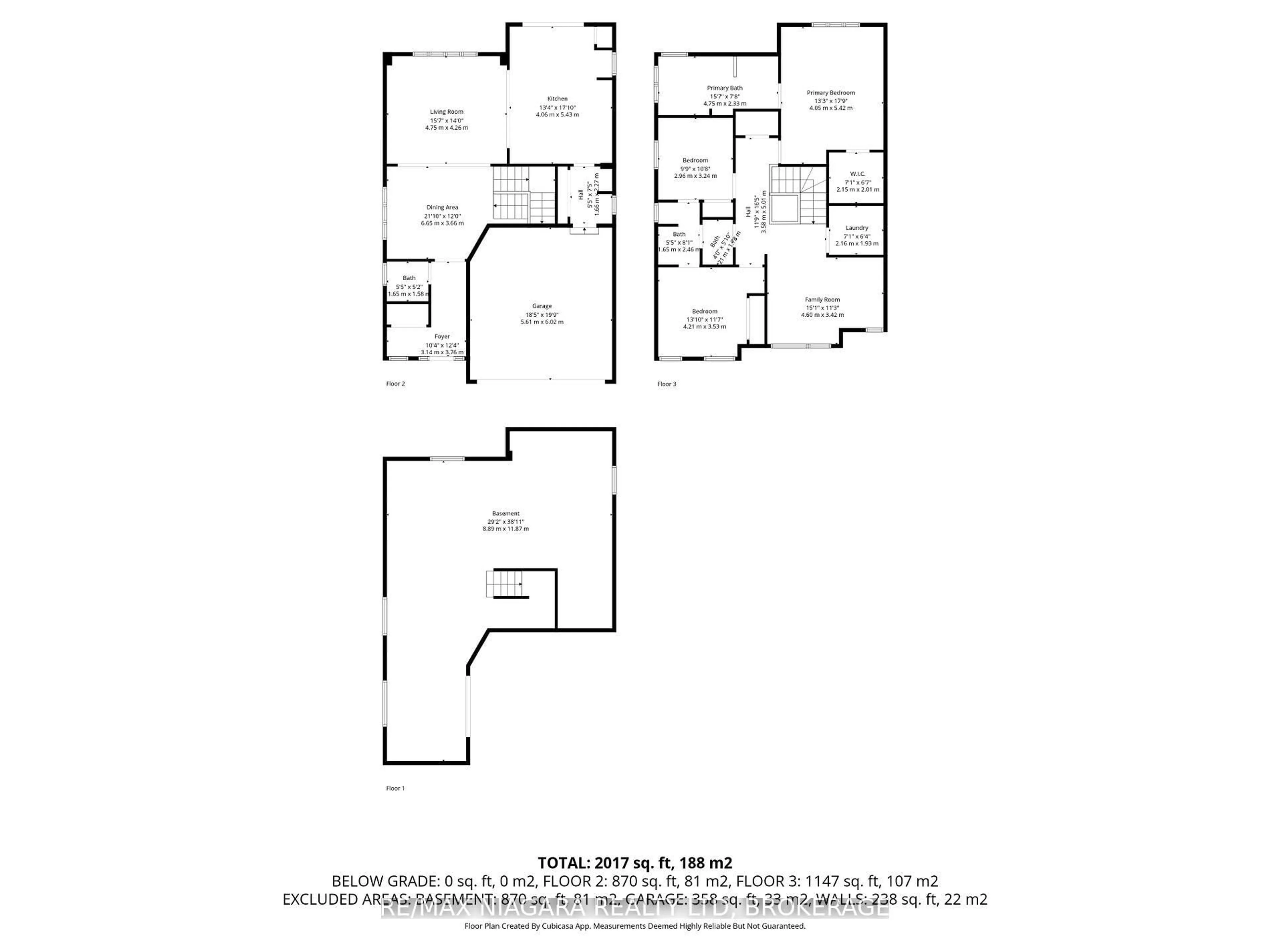 Floor plan for 236 WALKER Rd, Pelham Ontario L3B 5N5