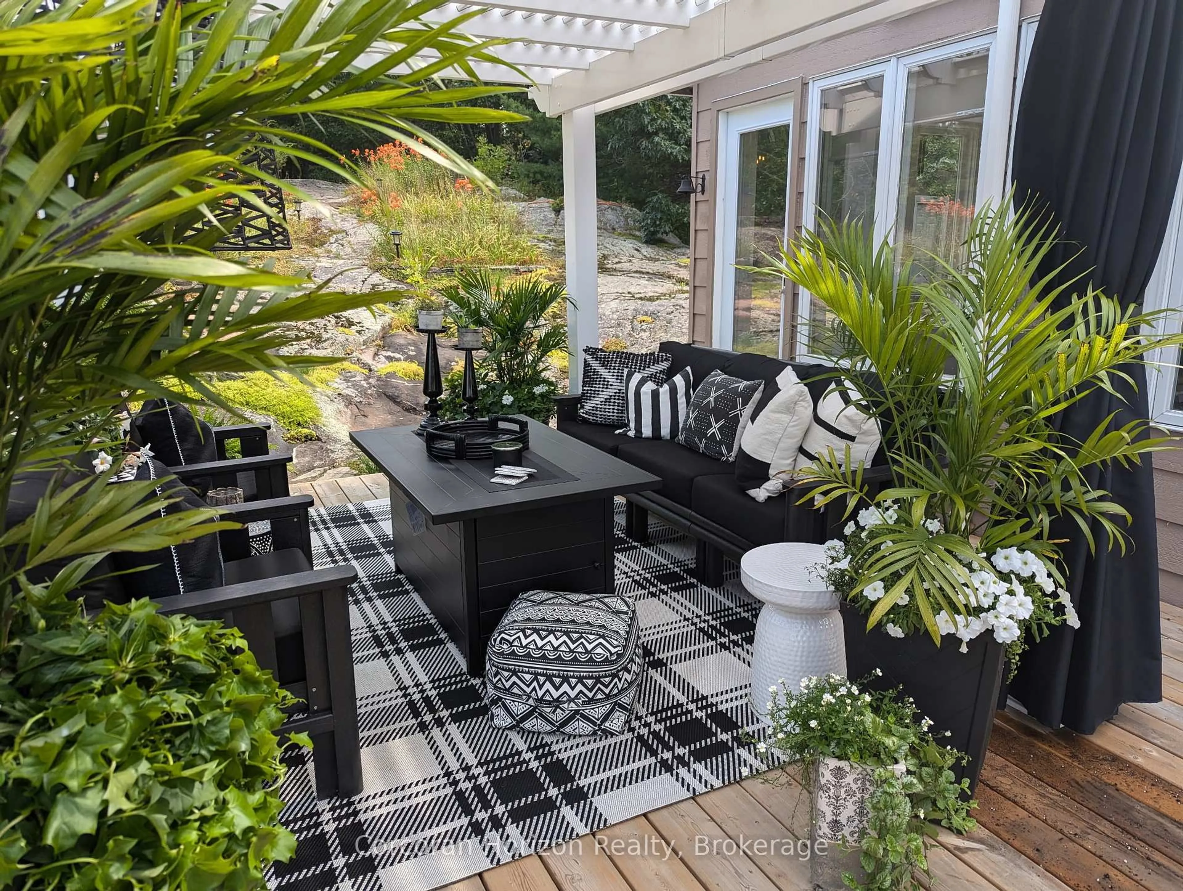 Patio, street for 4476 Island 1040/Little Beausoleil Island, Georgian Bay Ontario P0E 1E0