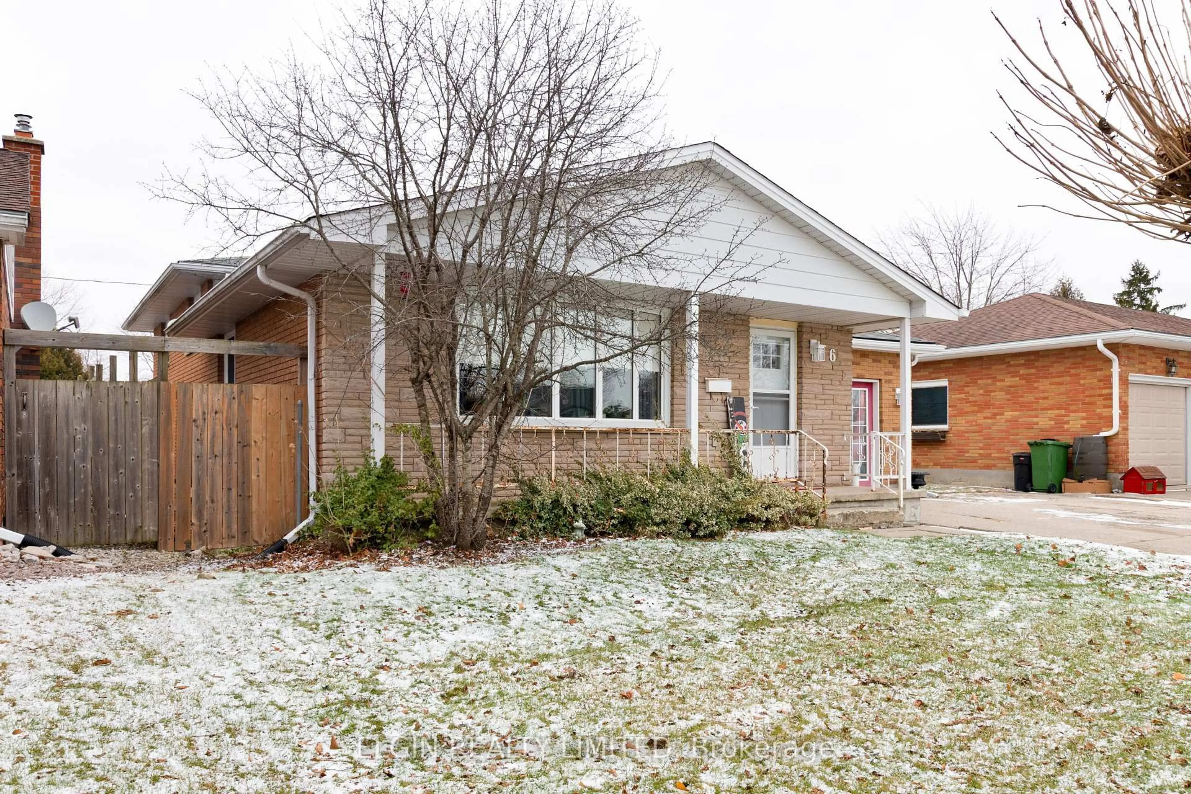 Home with brick exterior material, street for 6 Dunwich Dr, St. Thomas Ontario N5R 4T8