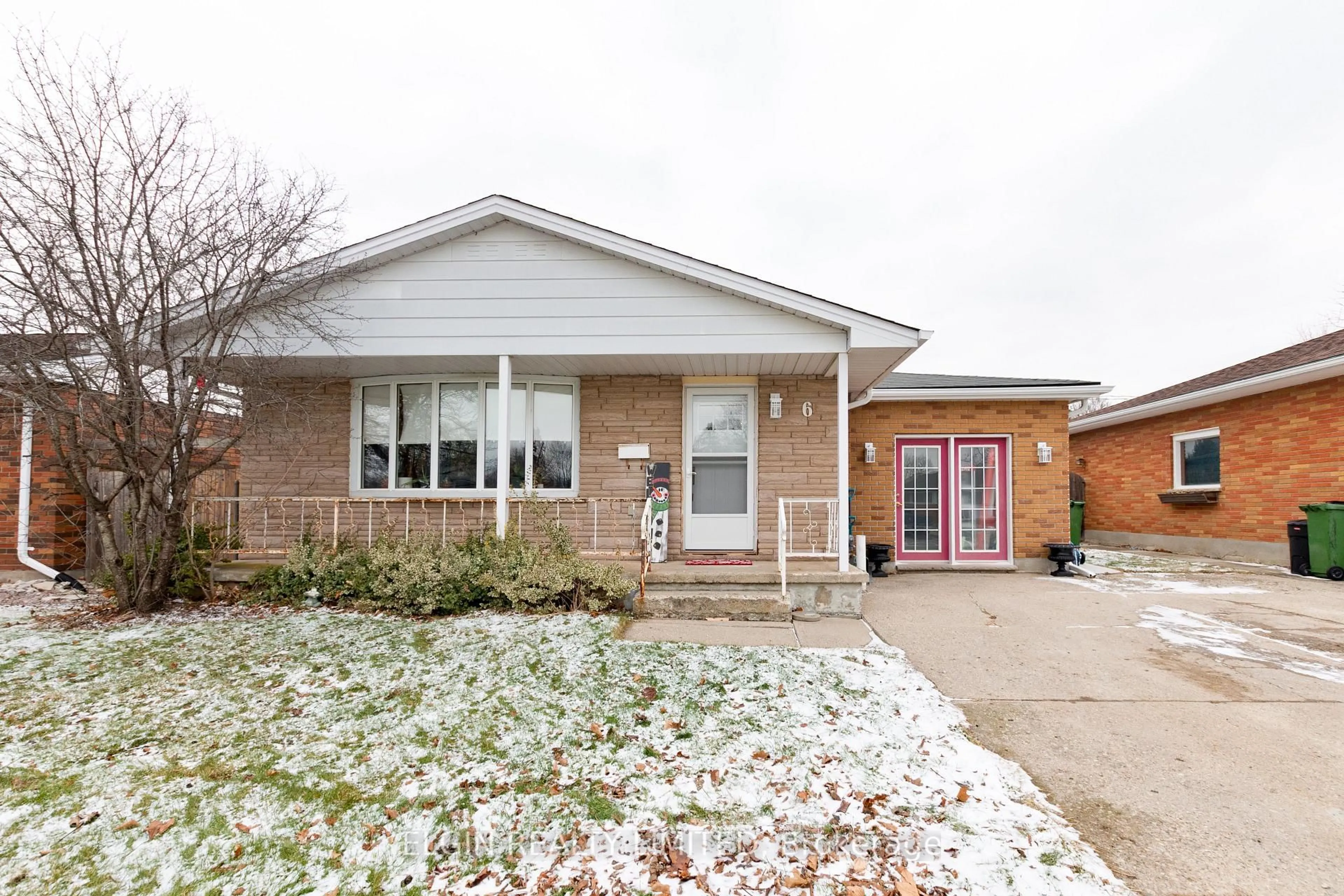 Home with brick exterior material, street for 6 Dunwich Dr, St. Thomas Ontario N5R 4T8