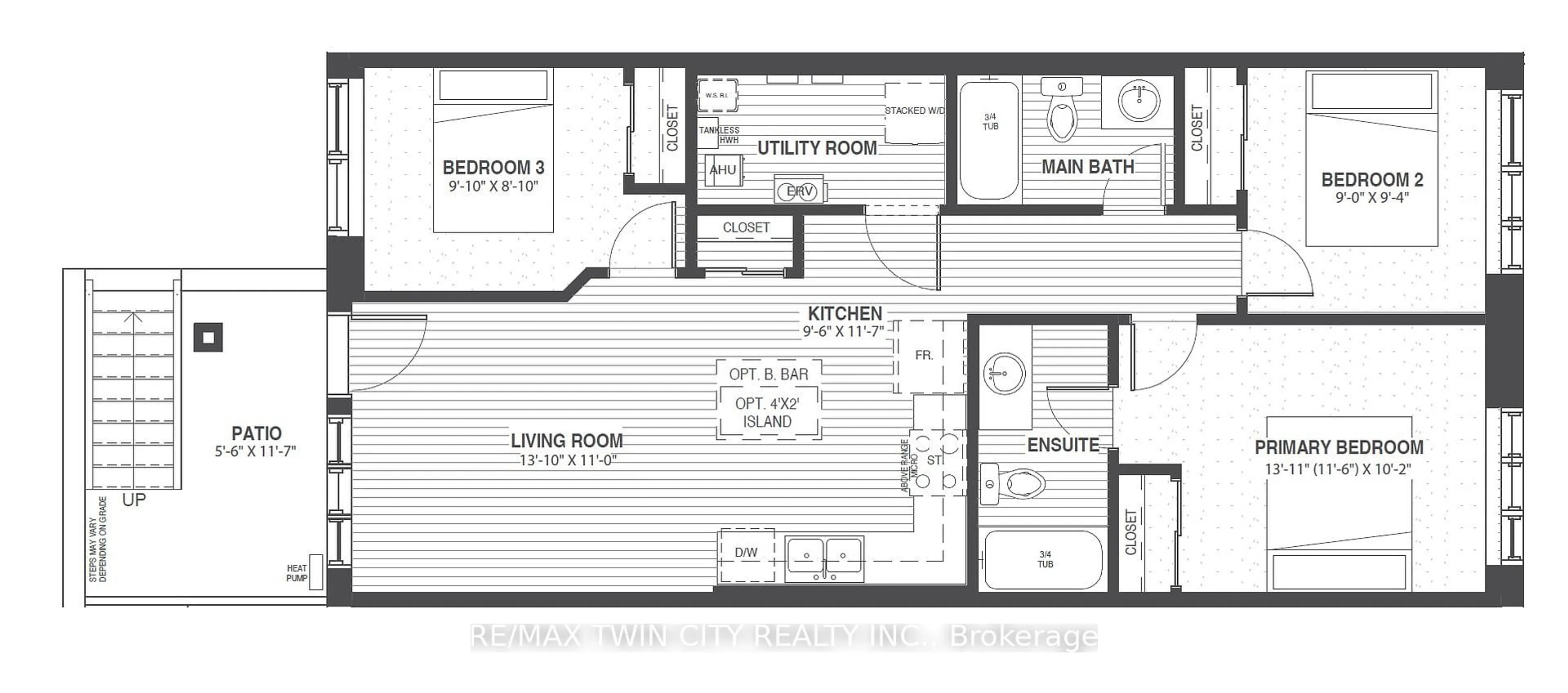 Floor plan for 2139 Strasburg Rd #8, Kitchener Ontario N2L 0C7