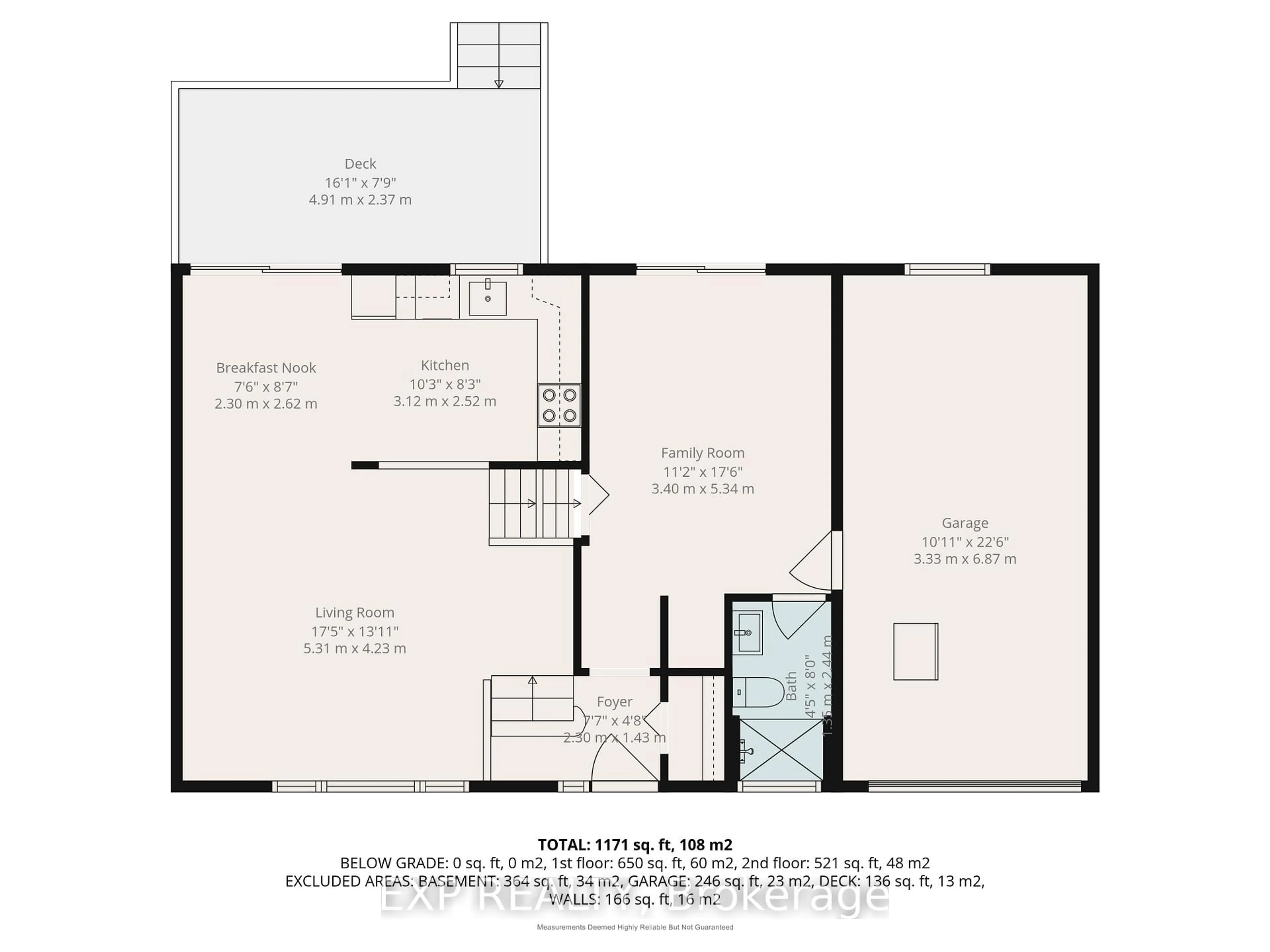 Floor plan for 19 Alfred Dr, Belleville Ontario K8N 4M6