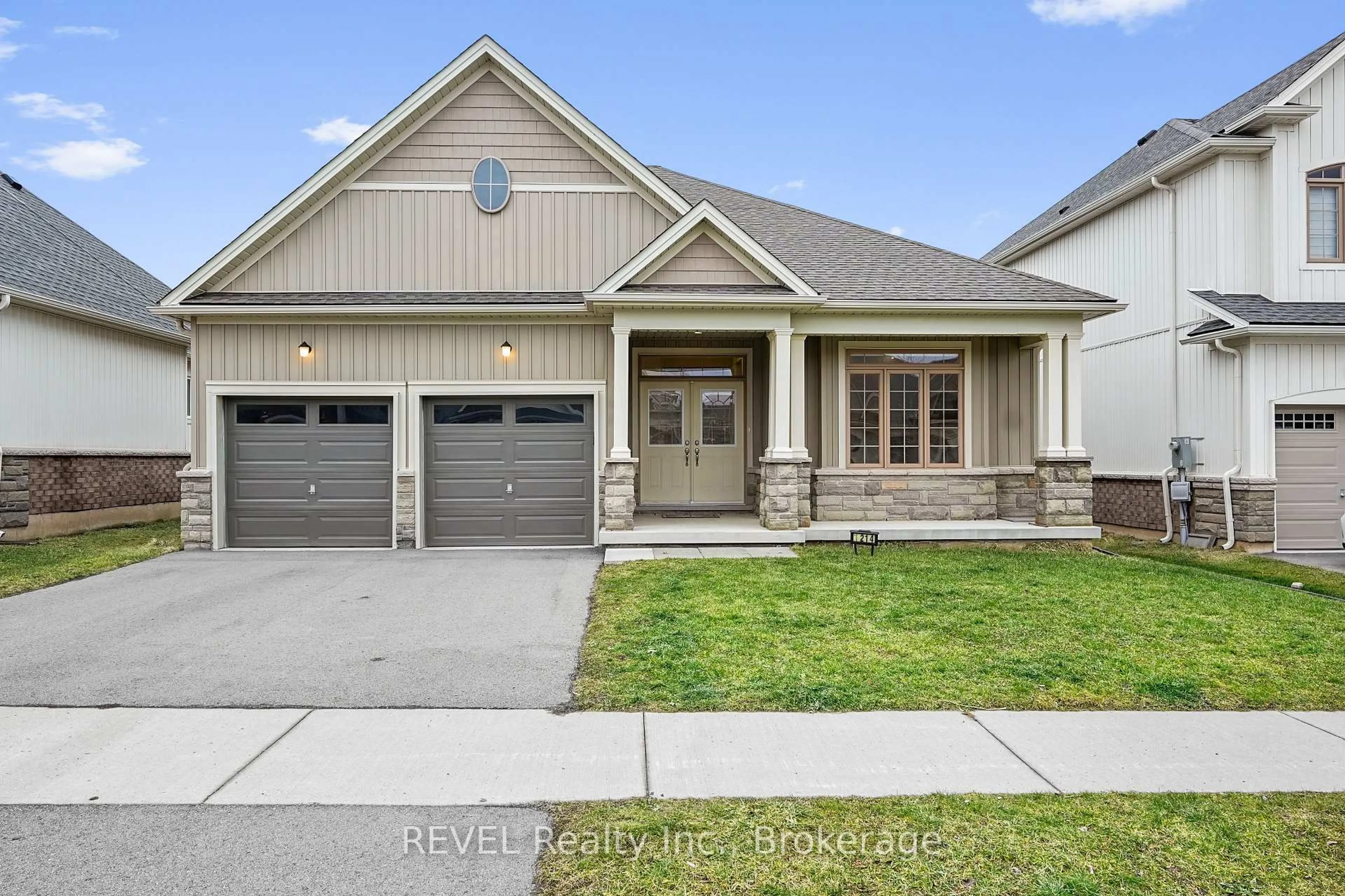 Home with brick exterior material, street for 1214 Green Acres Dr, Fort Erie Ontario L2A 5P2