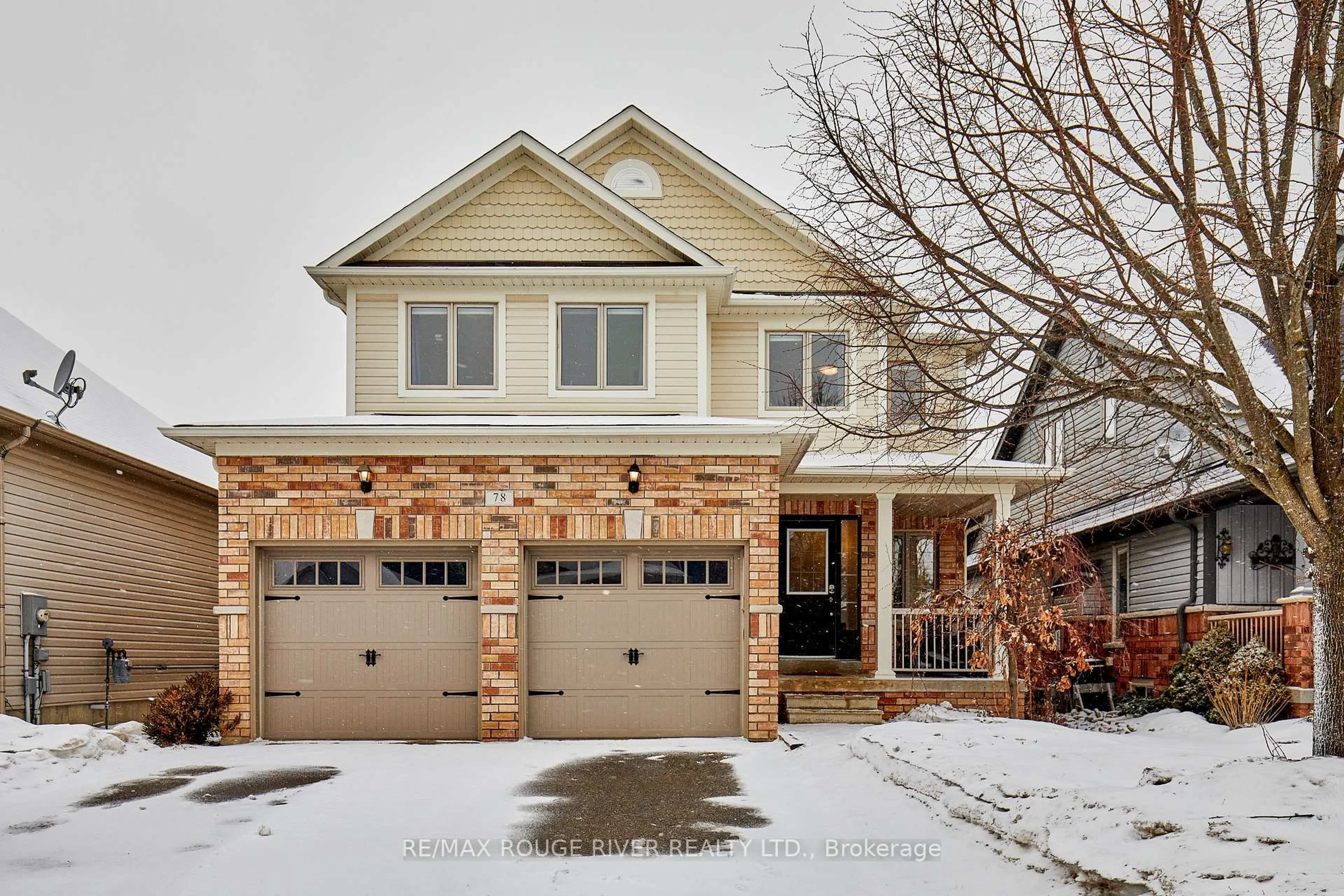 Home with brick exterior material, street for 78 Cook St, Kawartha Lakes Ontario K9V 0C7